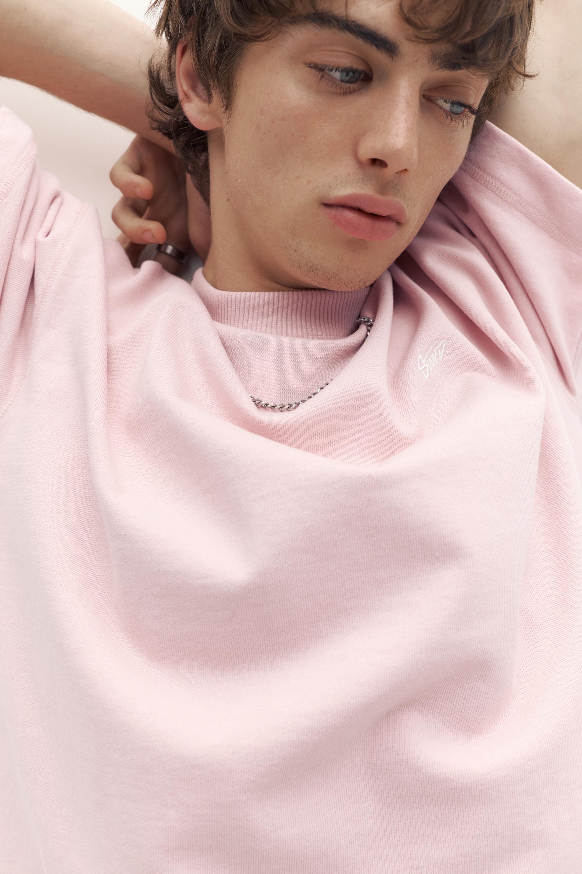 Short sleeve STWD sweatshirt — Pink