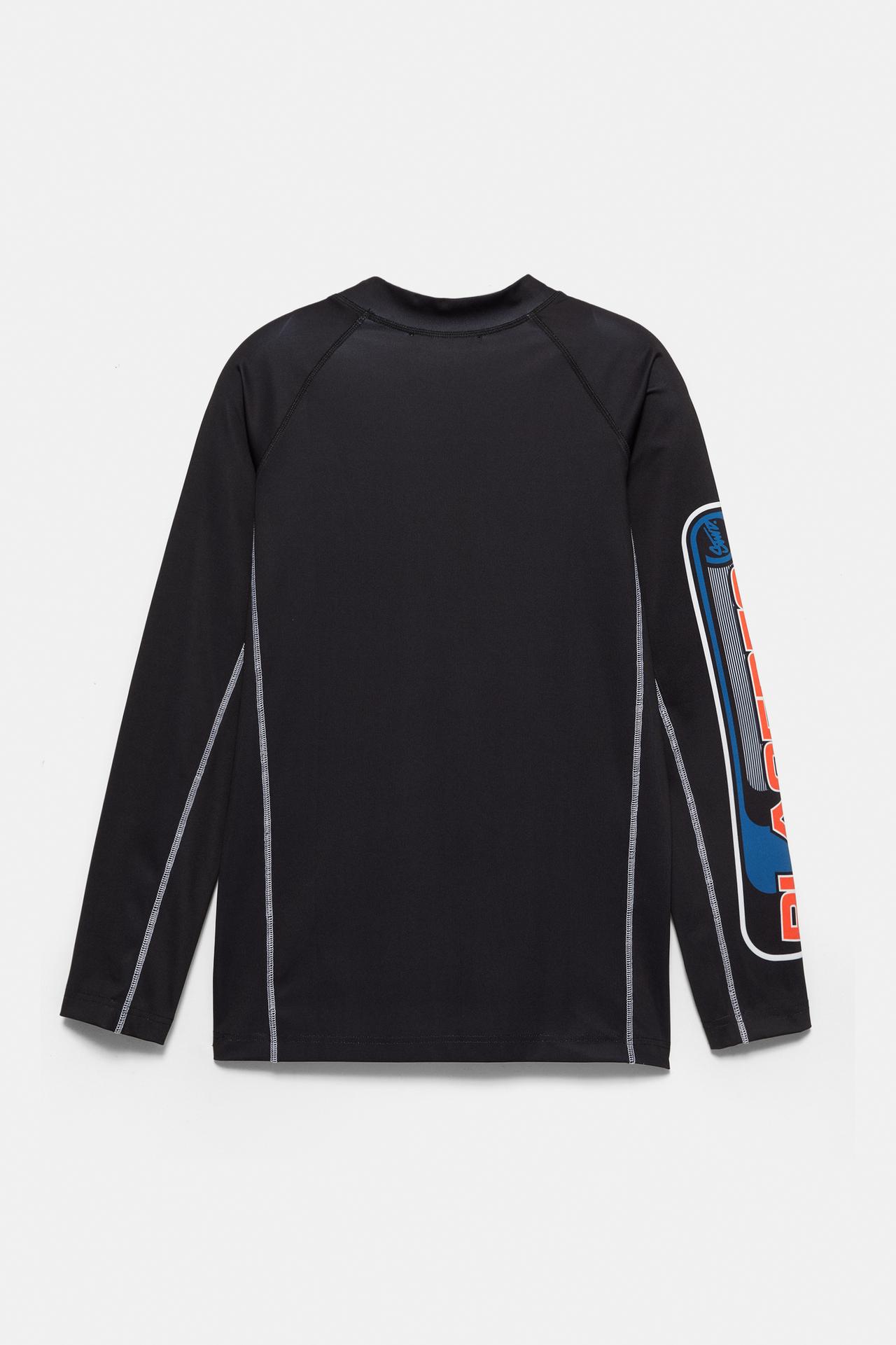 Pleasures x STWD high neck T-shirt — Black