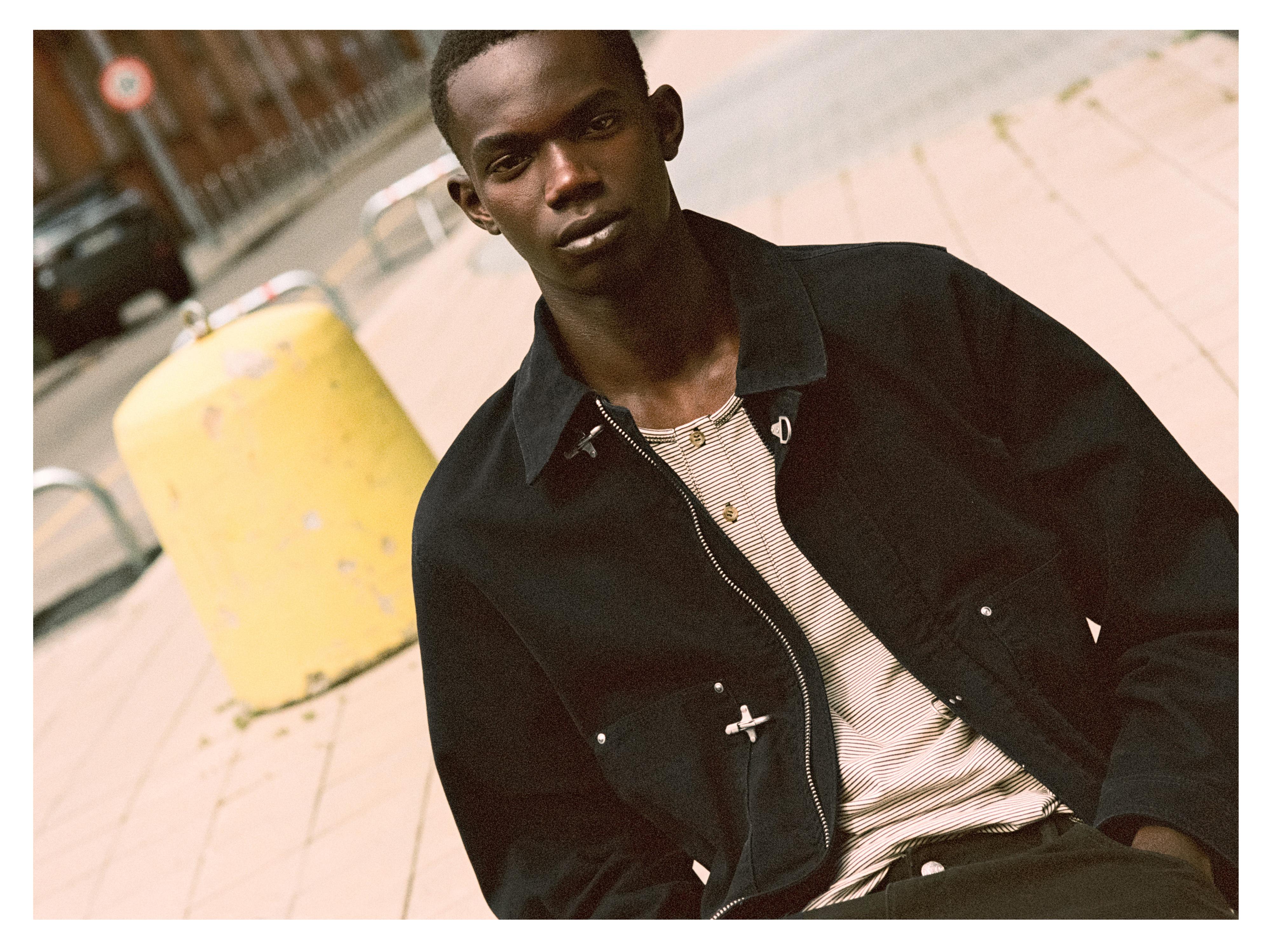 Toggle jacket — Black