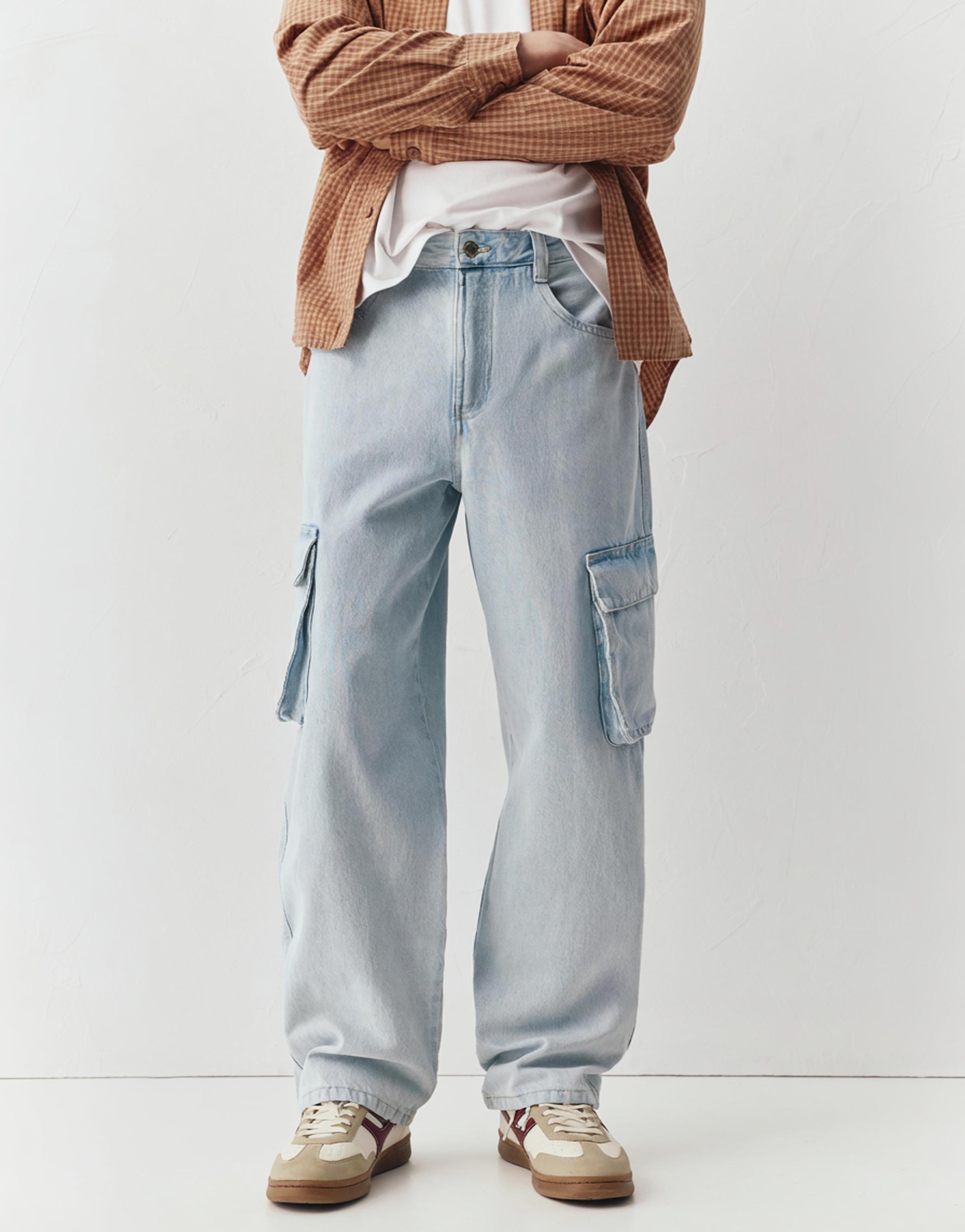 Kargo baggy jean - Görsel 24