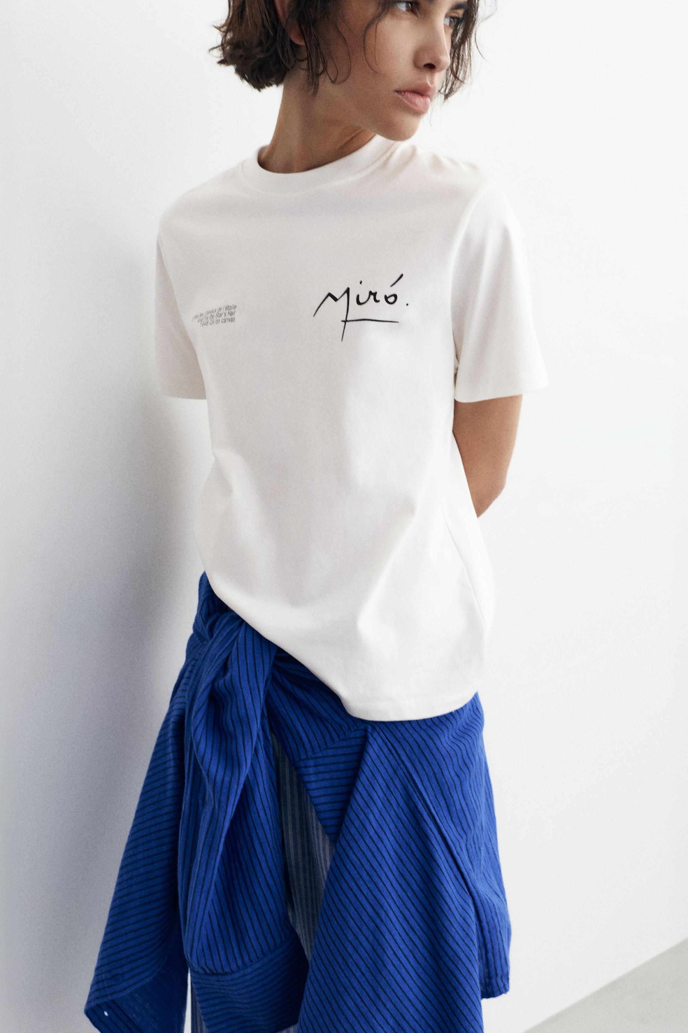 Joan Miró short sleeve T-shirt — White