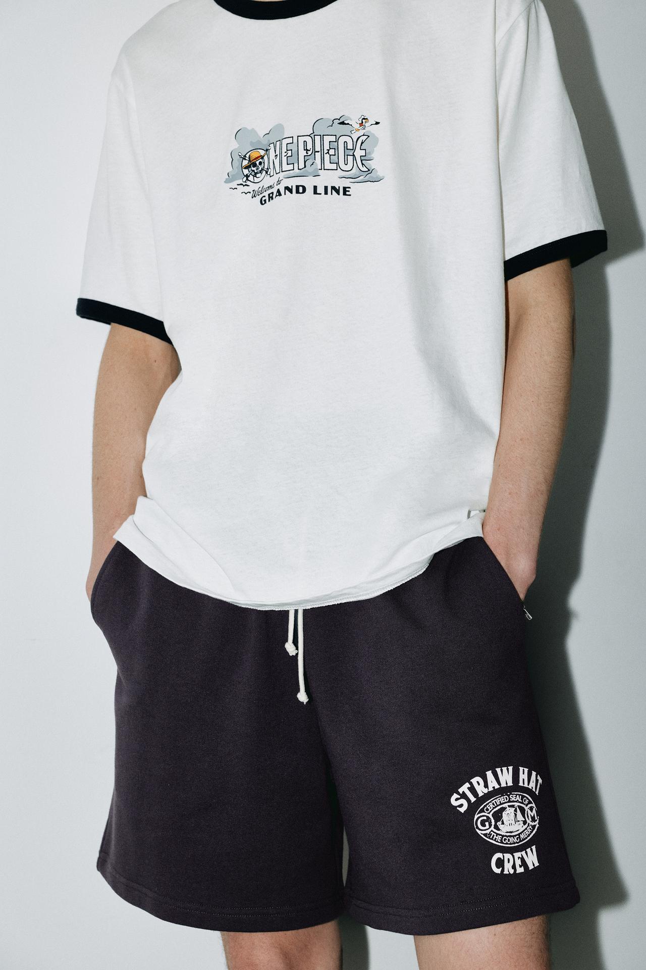 One Piece jogger shorts — Navy