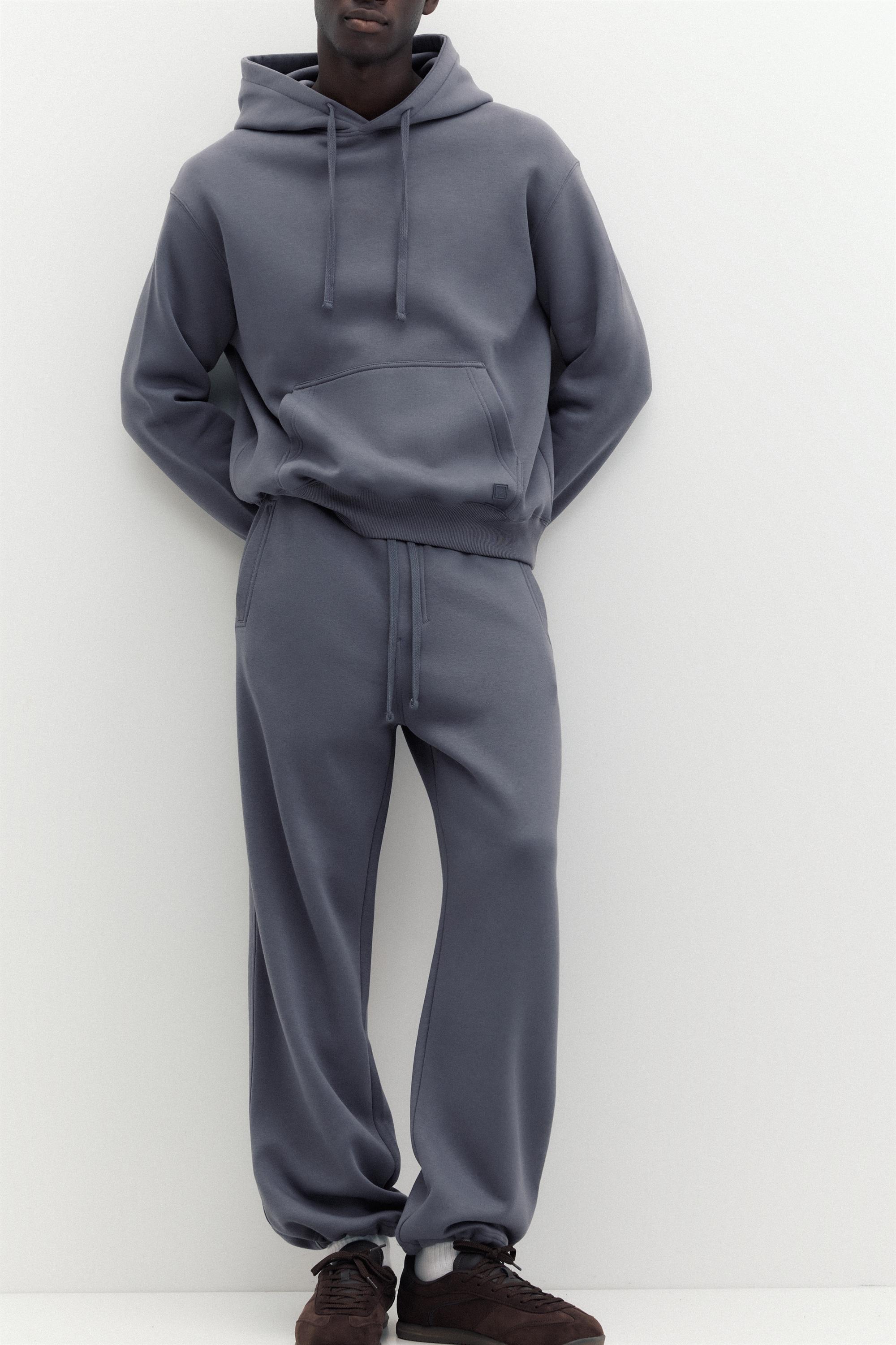 Baggy joggers — Grey blue