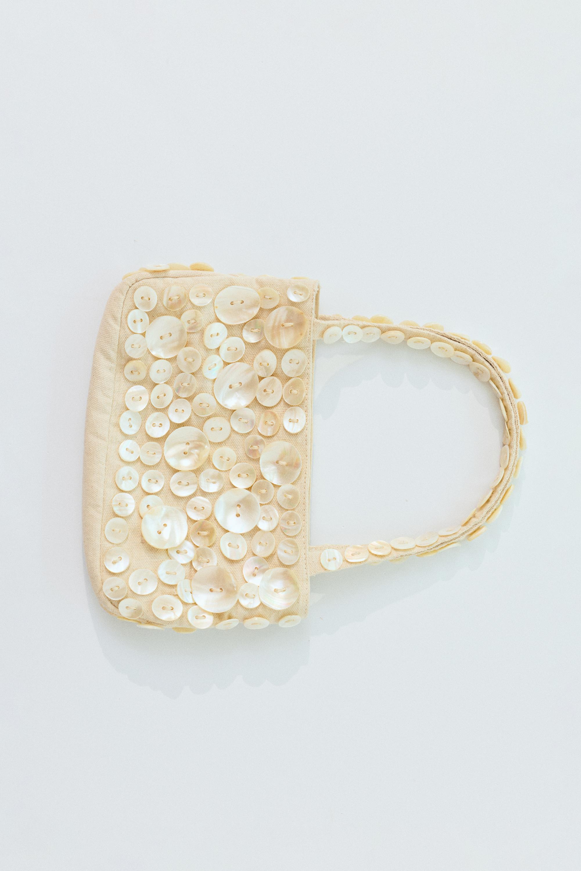 Düğmeli omuz çantası - Görsel 14