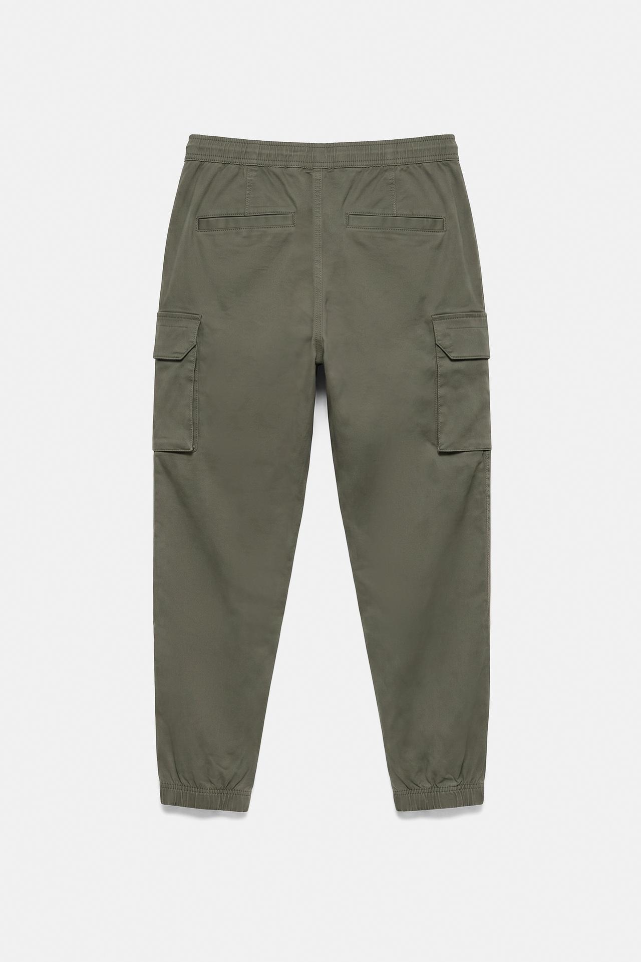 Cargo joggers — Pale khaki