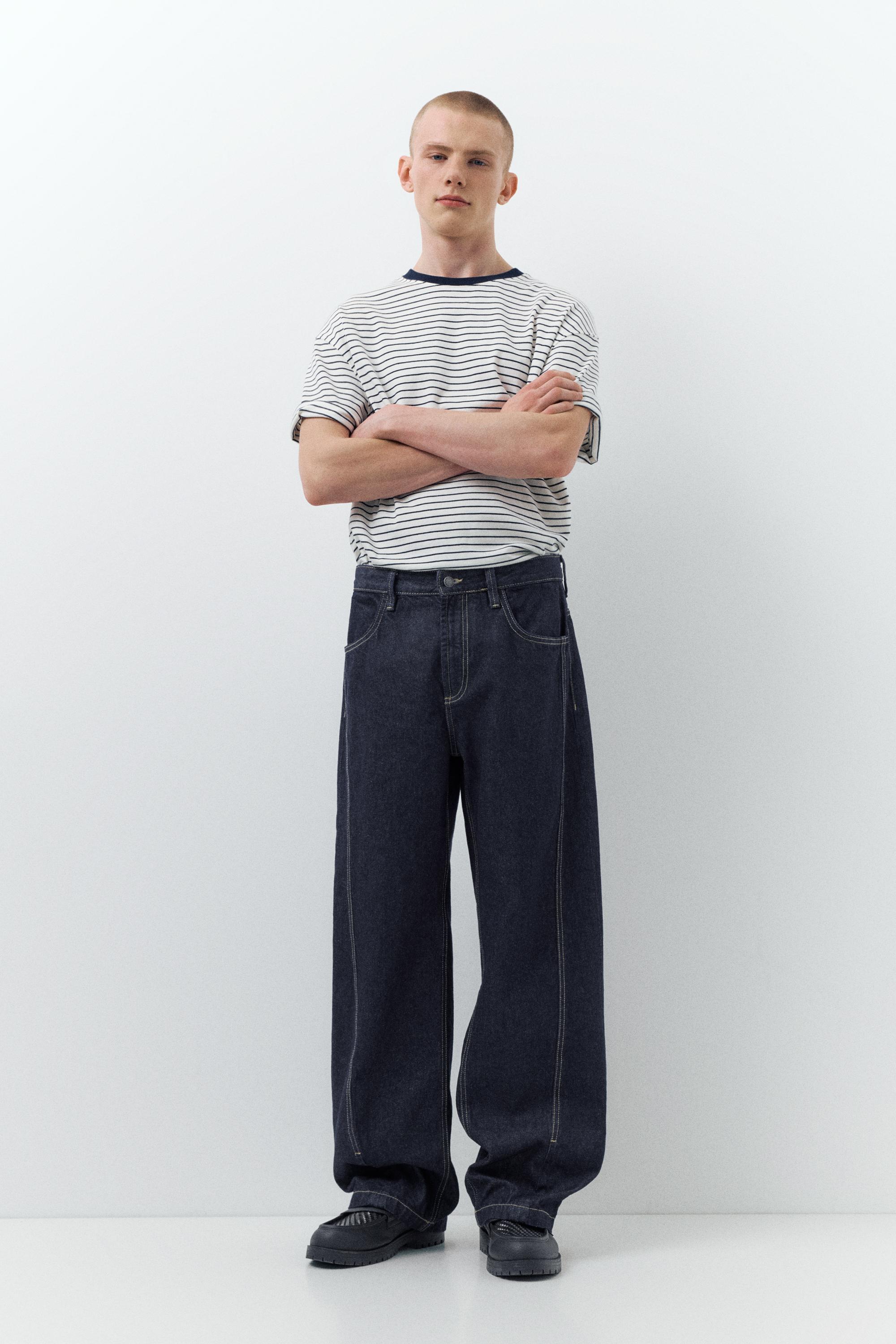 Jeans Baggy Cuciture