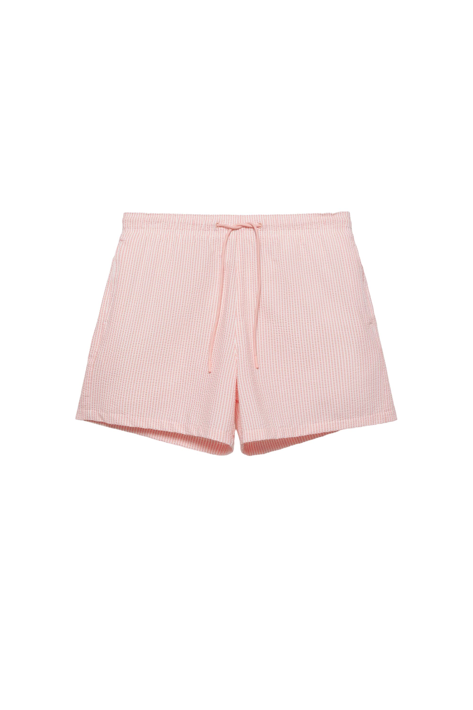 Gofre kumaş çizgili mayo - Görsel 40