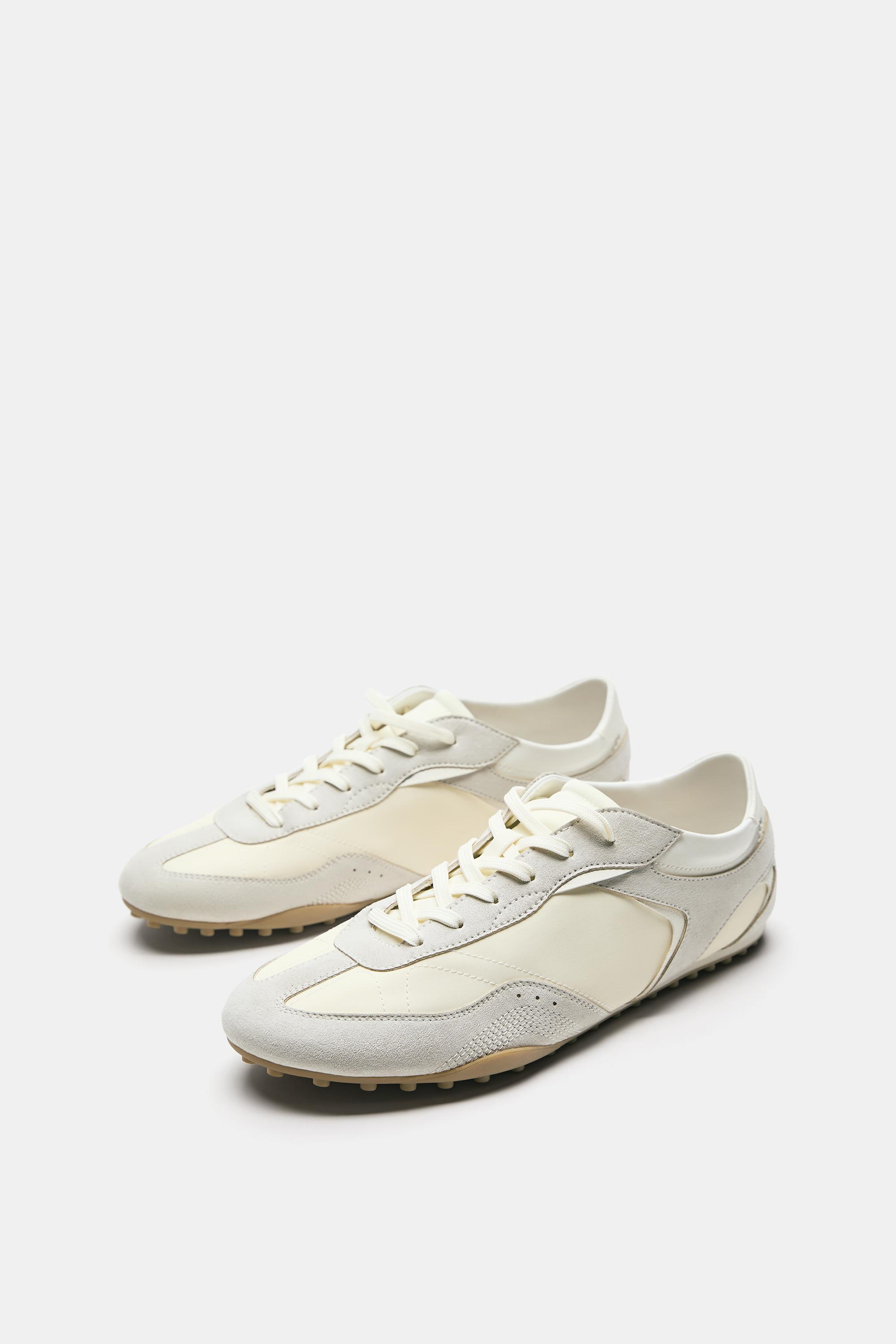 Trainers — Ecru