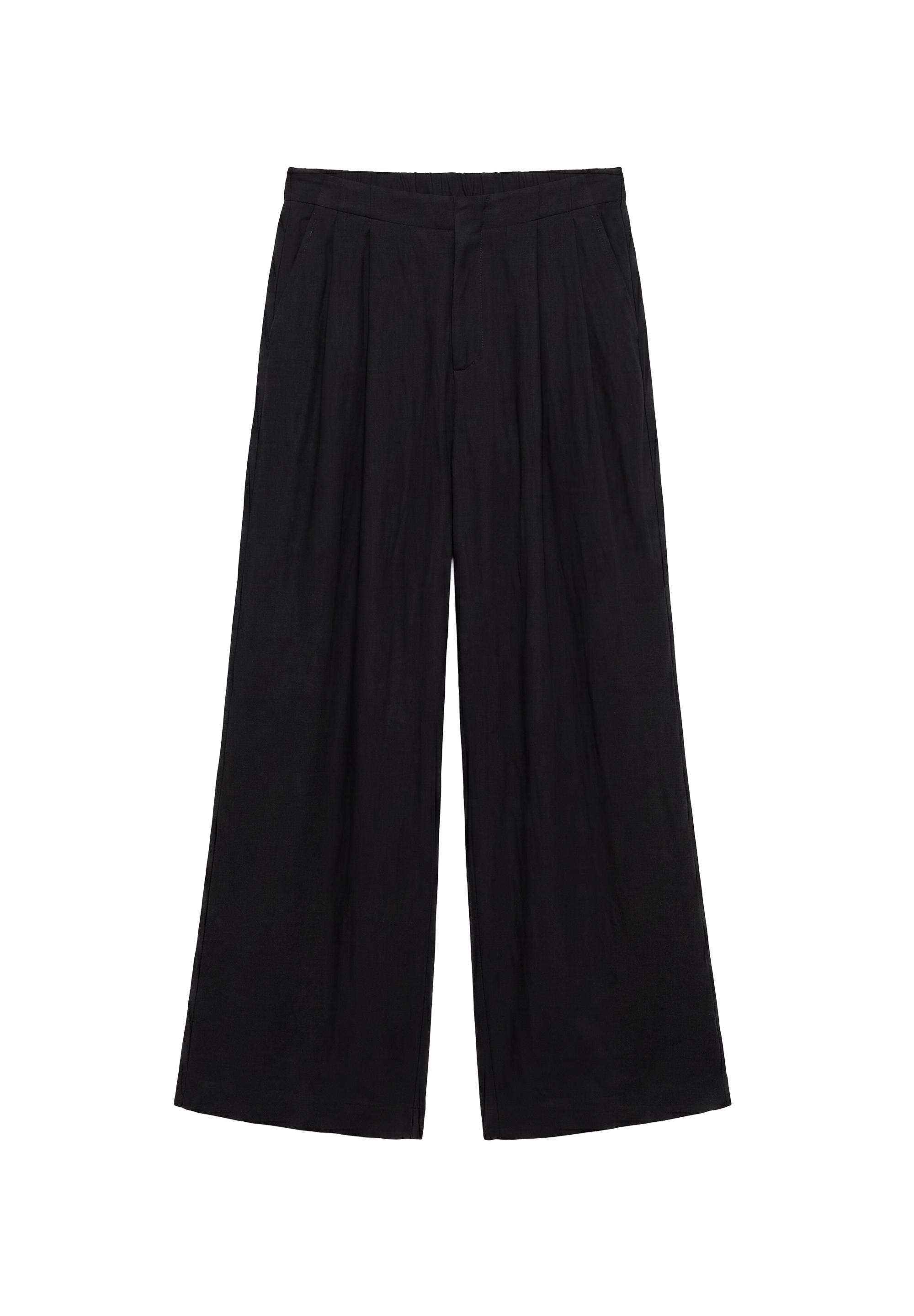 Darted smart trousers — Black