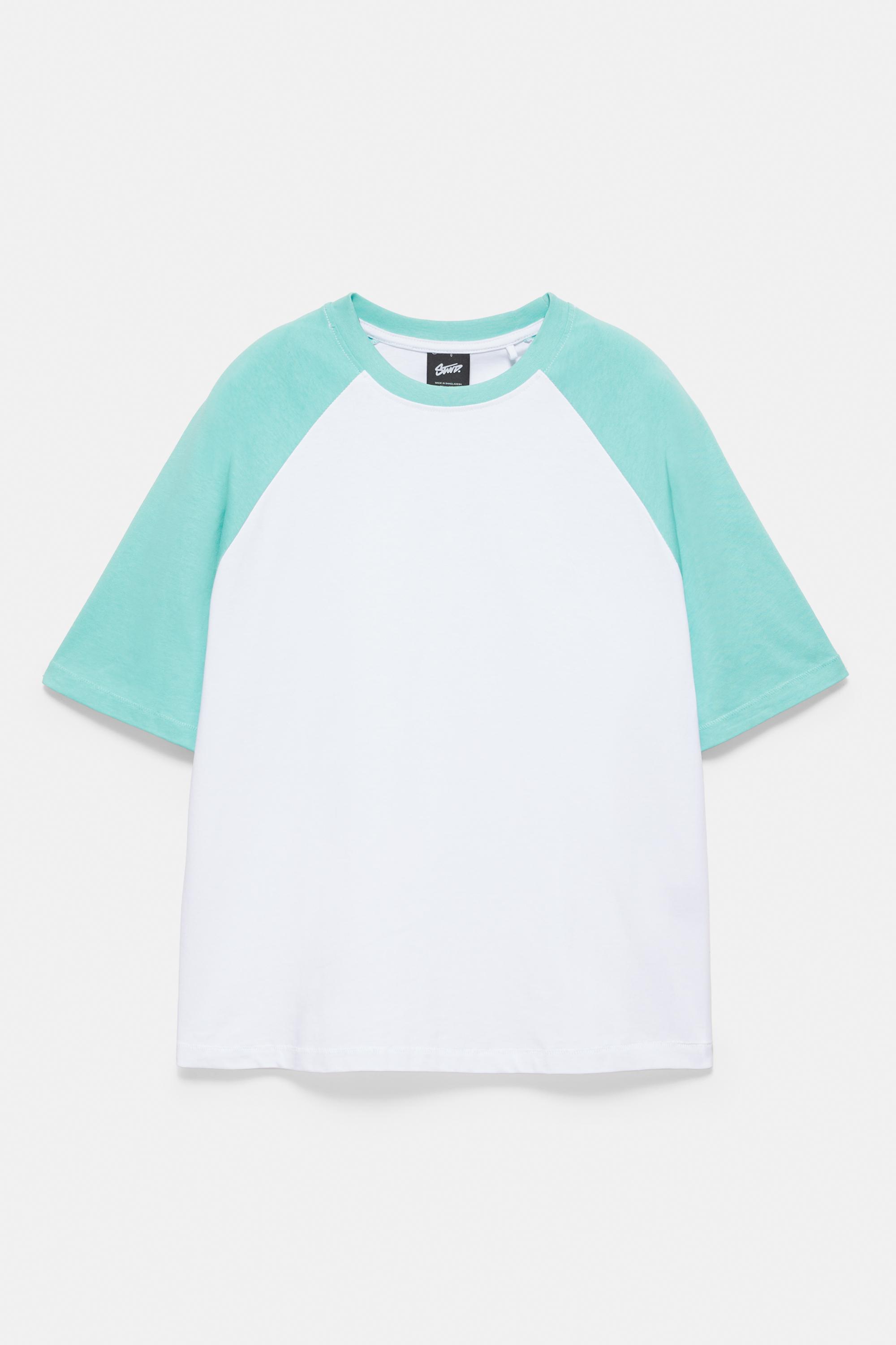 Raglan sleeve T-shirt — White