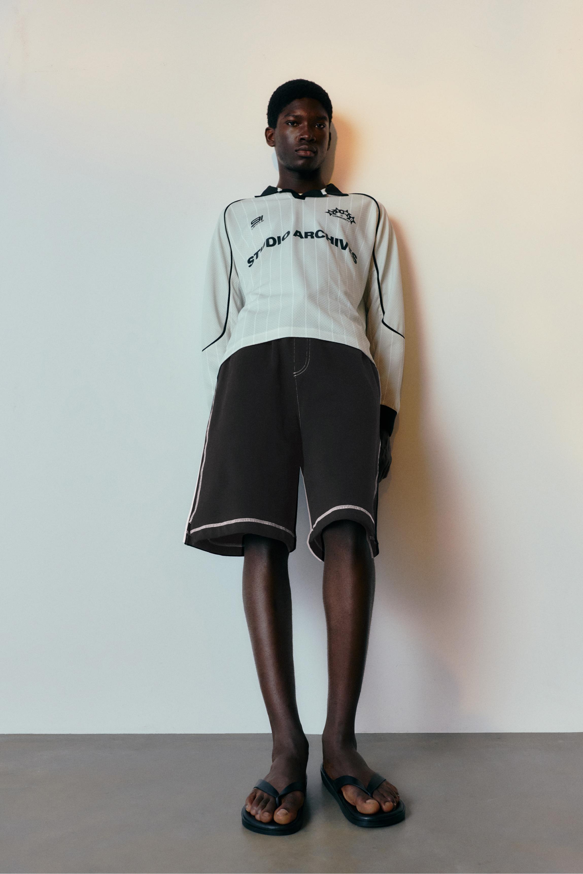 Bermuda Jogger Stwd Com Costuras