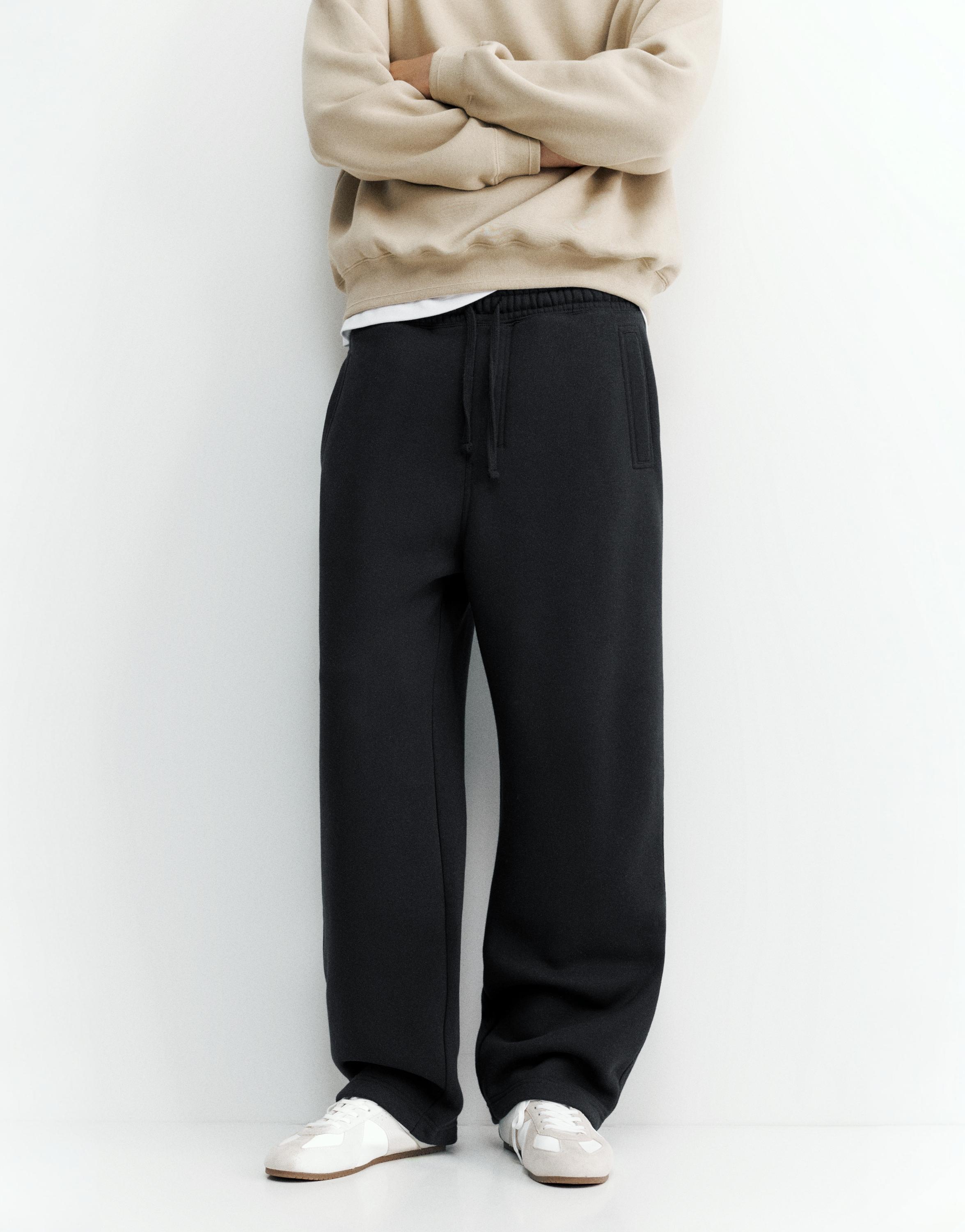 Baggy joggers — Black