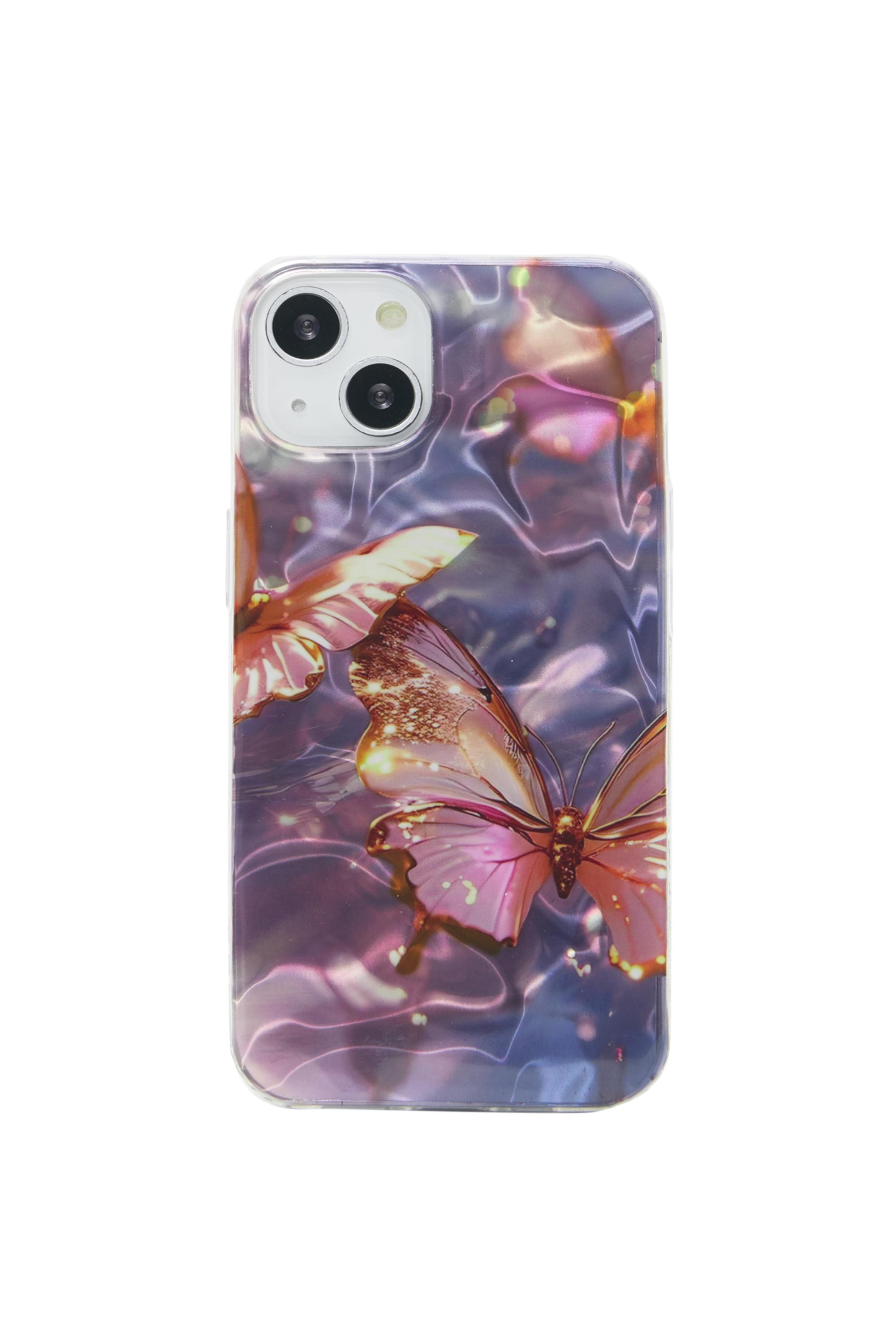 KELEBEK DESENLİ IPHONE KILIFI - Görsel 2