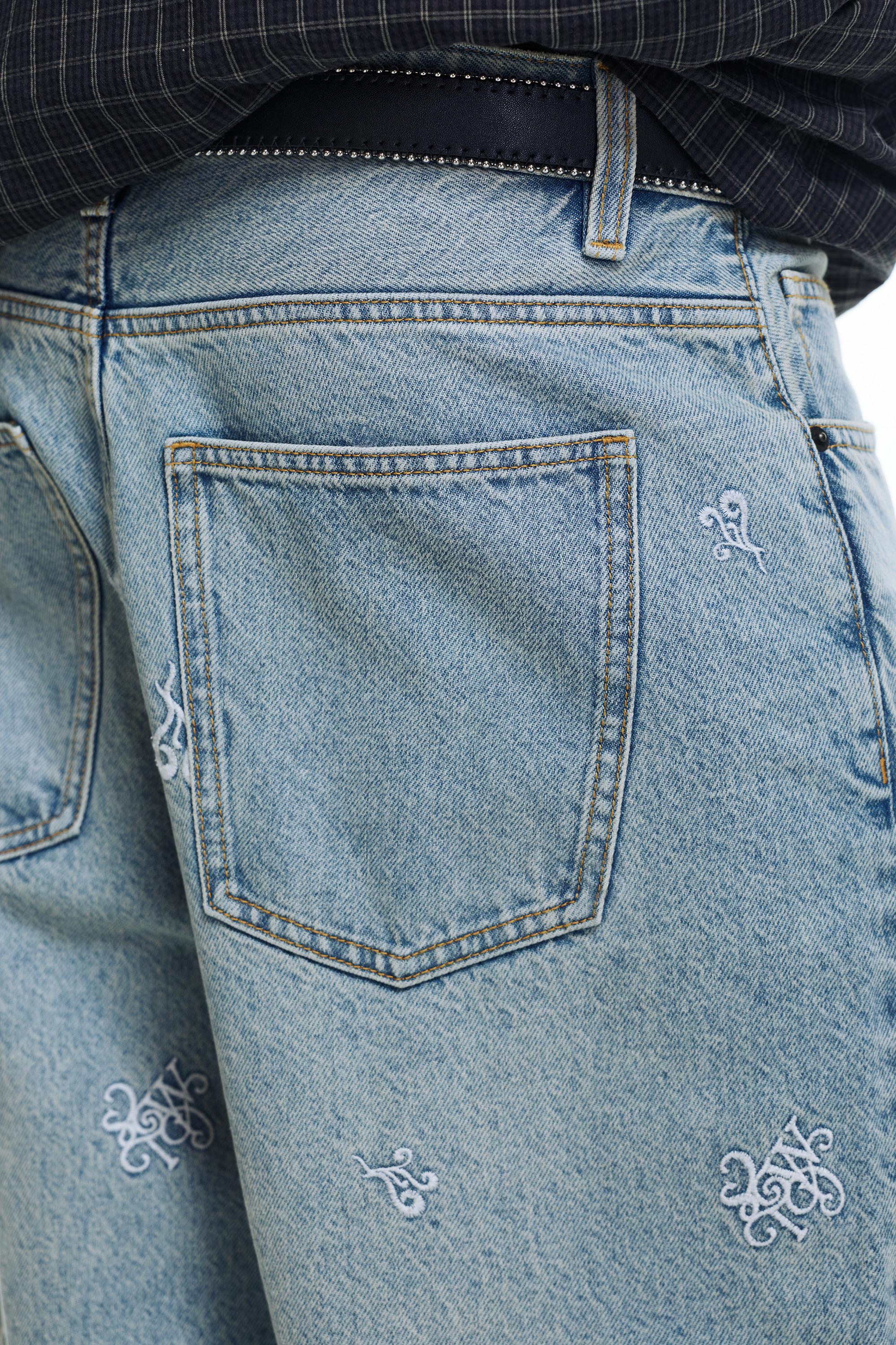 STWD Nakışlı Baggy Jean - Görsel 25