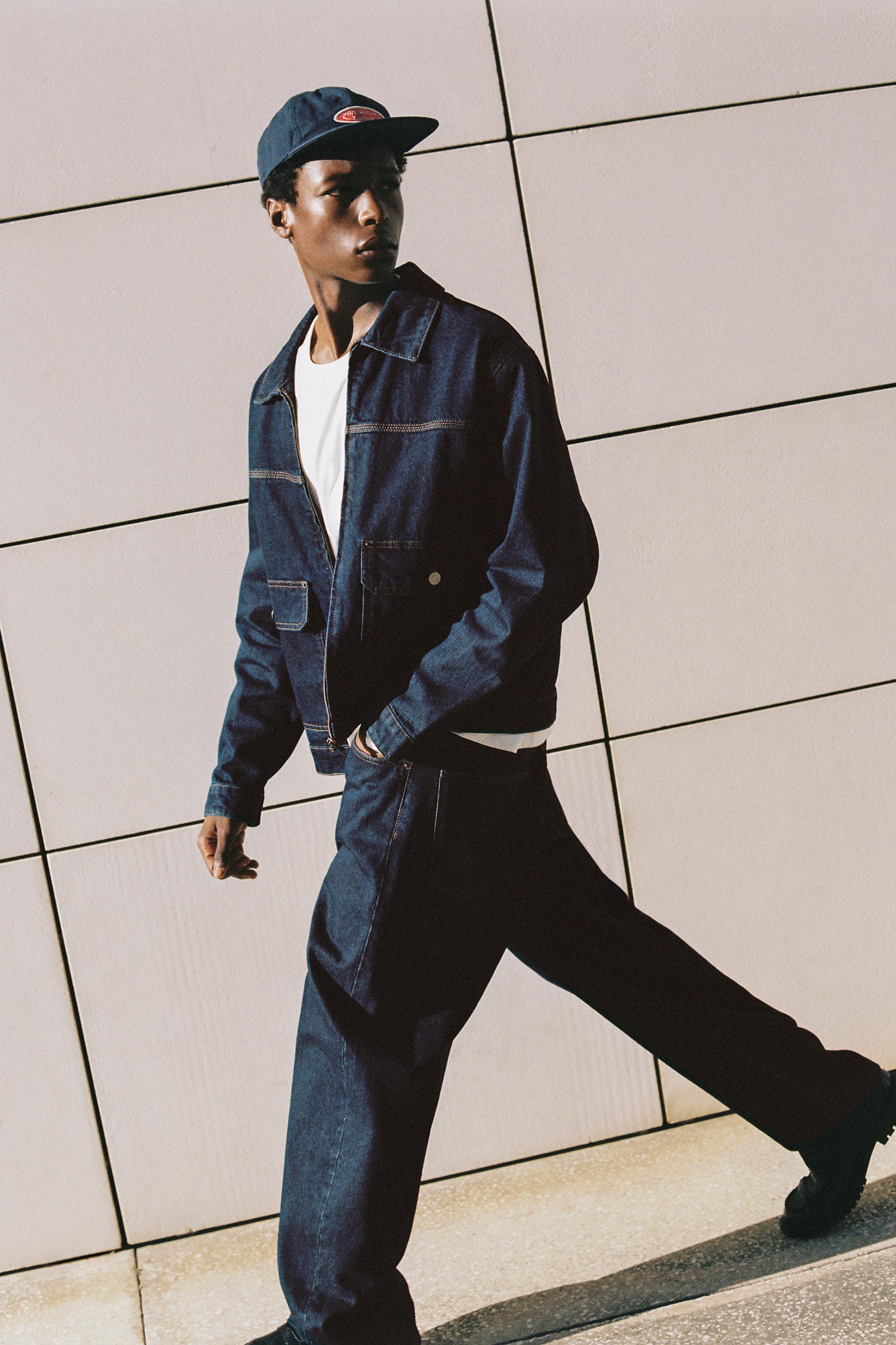 Relaxed fit jeans — Navy