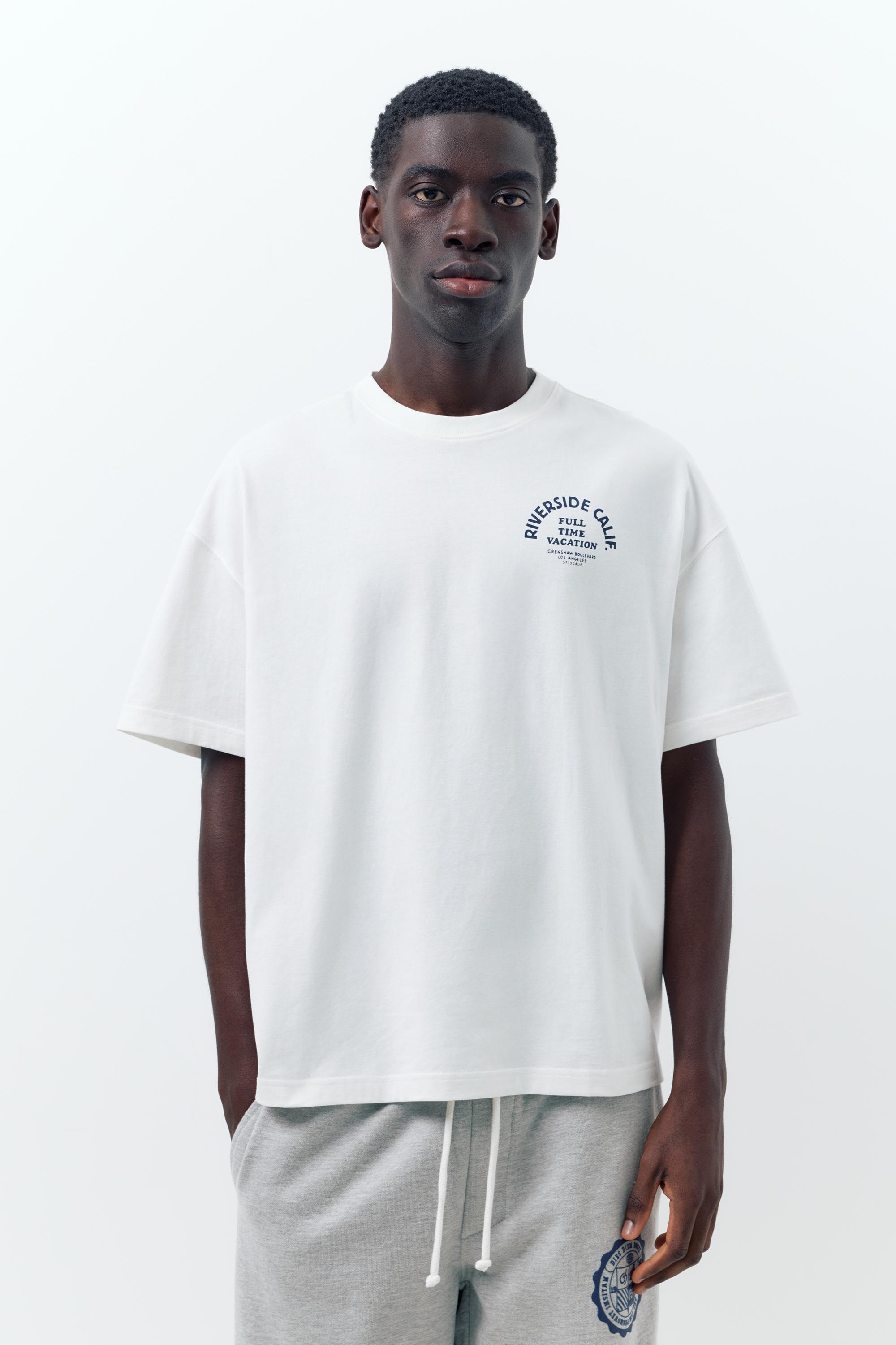 Kısa kollu grafikli tişört - Görsel 12