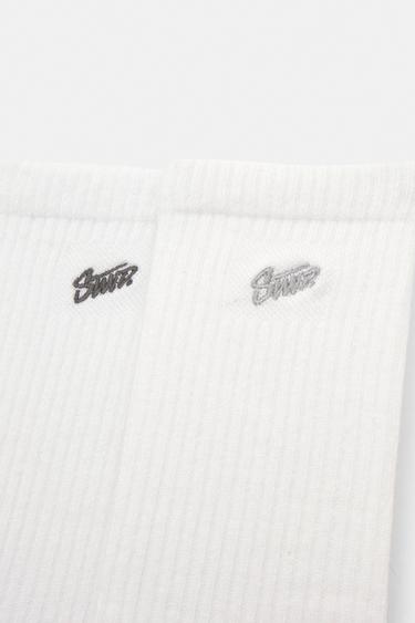 Pack of 3 pairs of sports socks — White 2