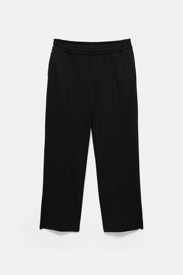 Seamed jogging trousers — Black 3