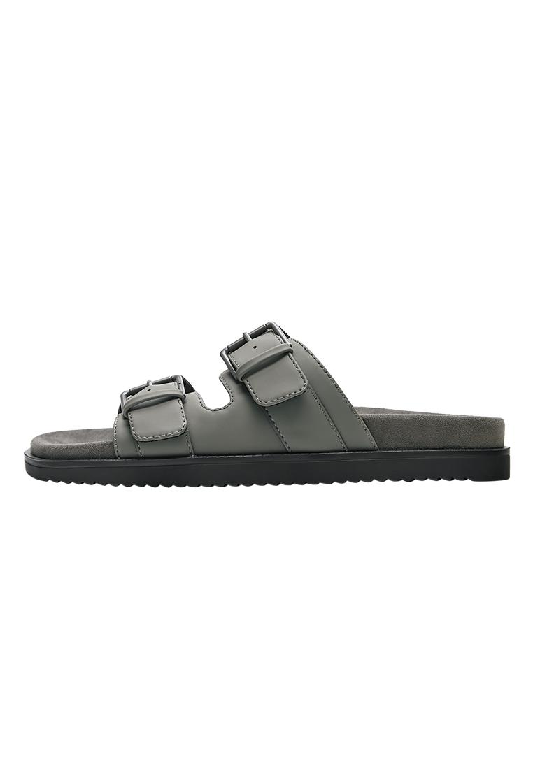 Buckled sandals — Green