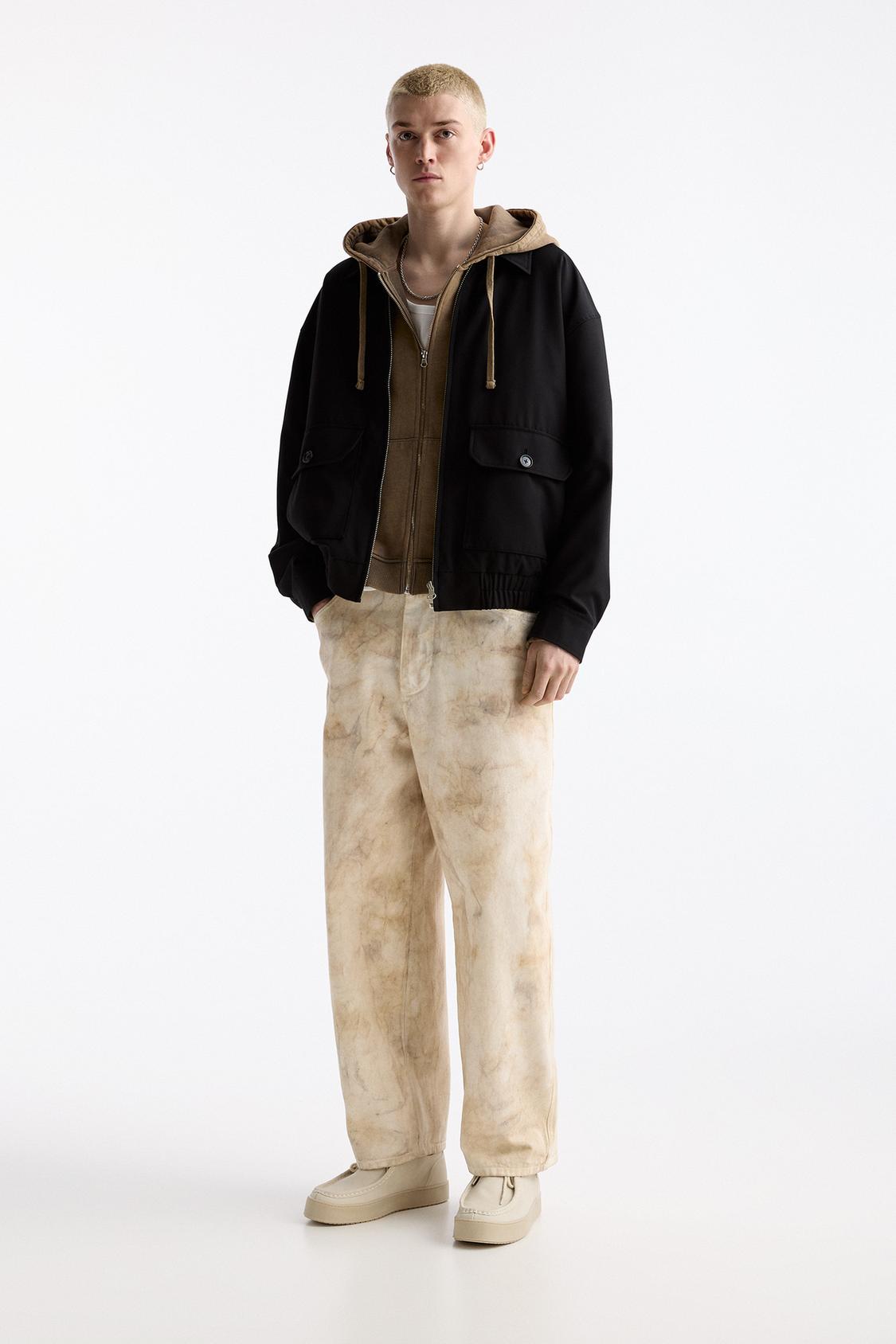 Bomber jacket with flap pockets - pull&bear