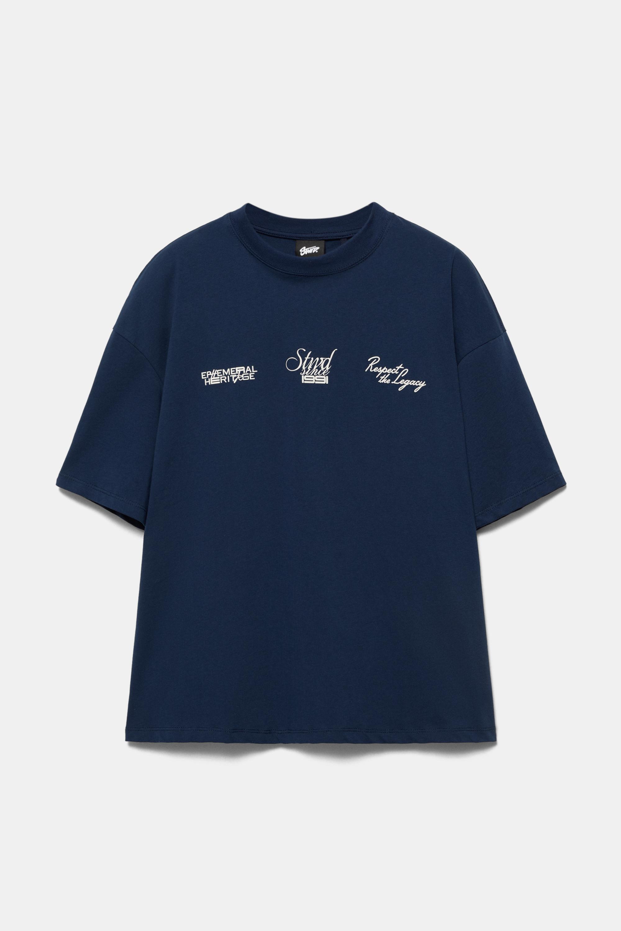 Mavi STWD grafik tişört