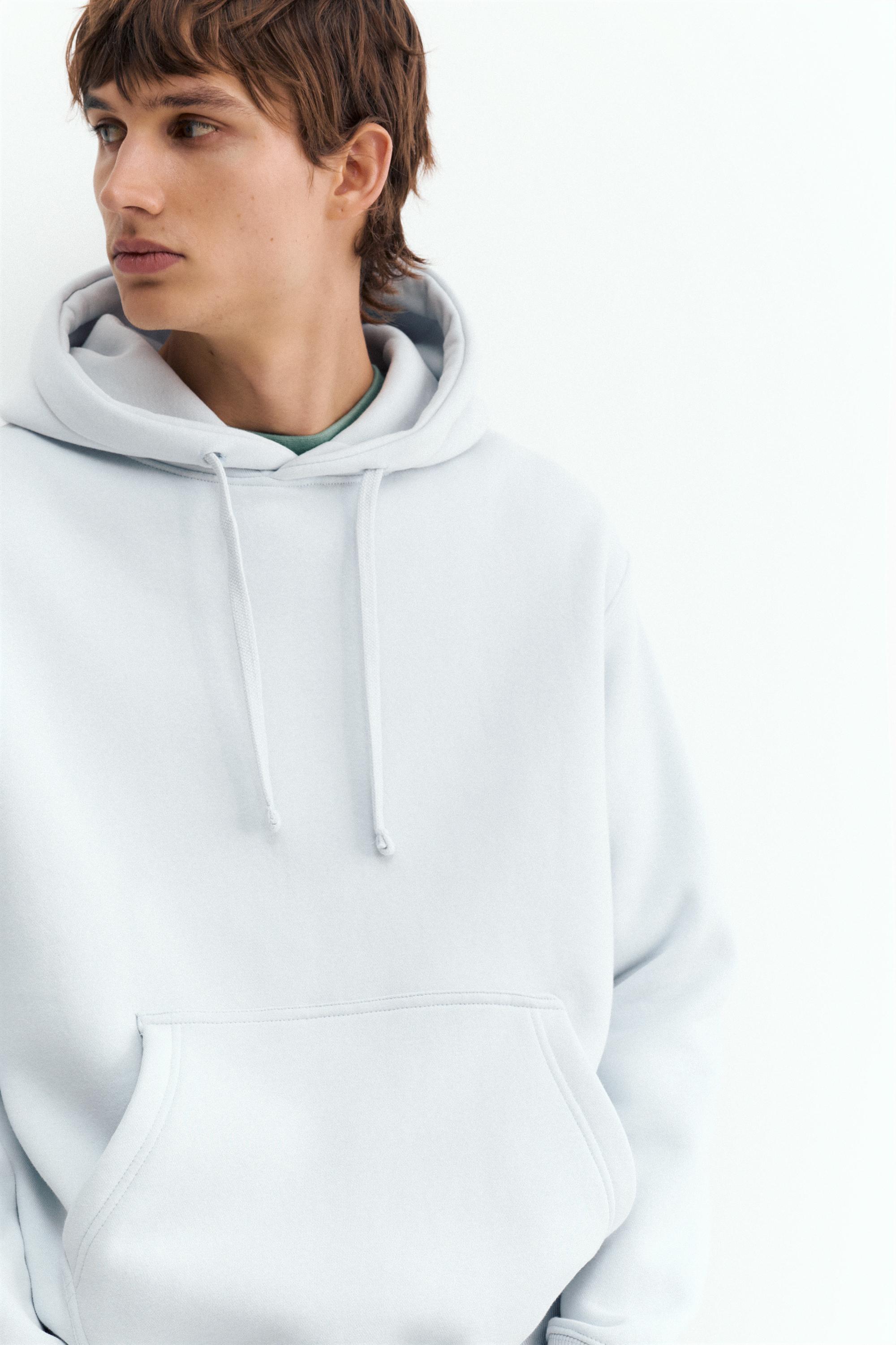 Basic hoodie — Sky blue