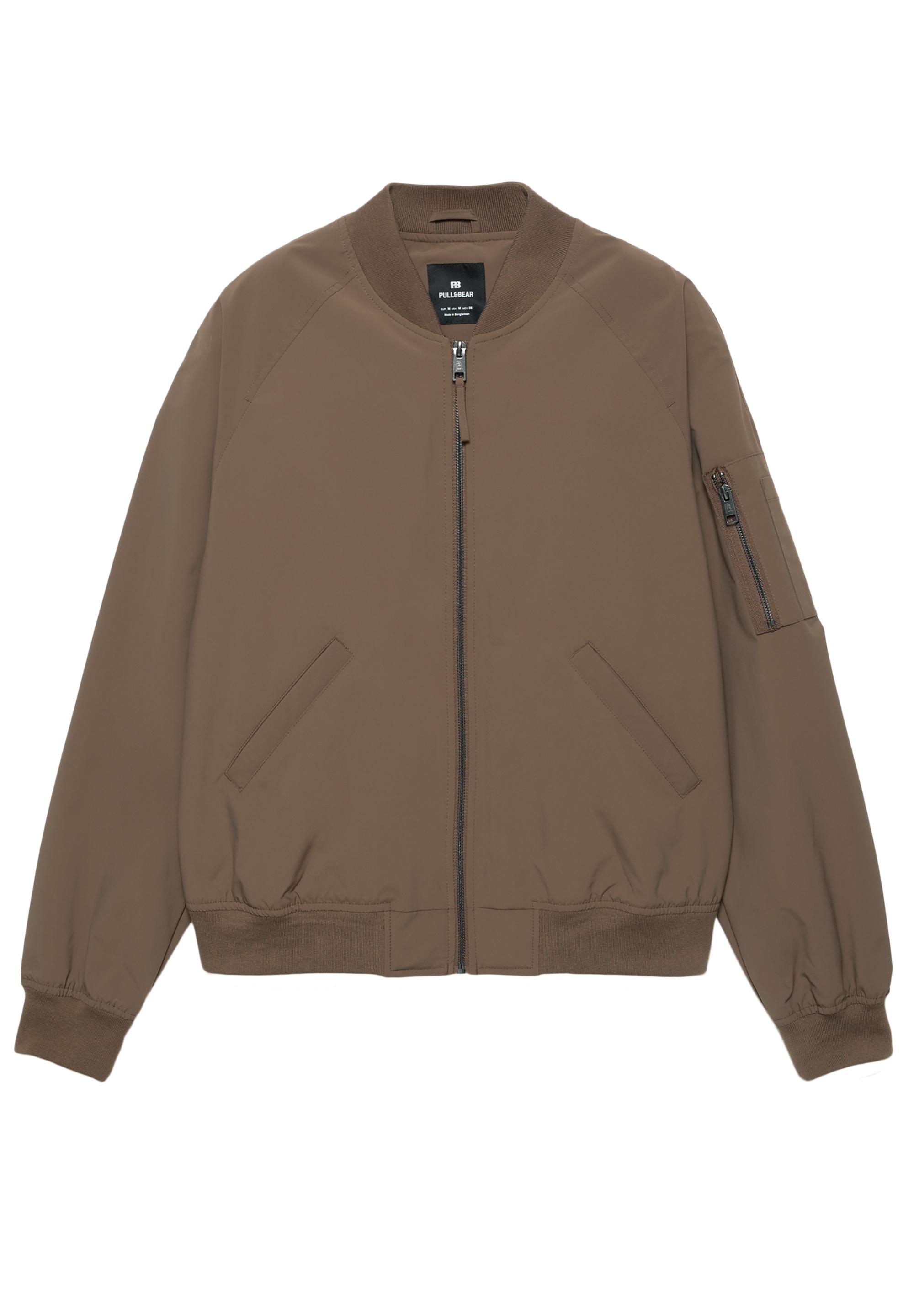Lightweight bomber jacket — Brown