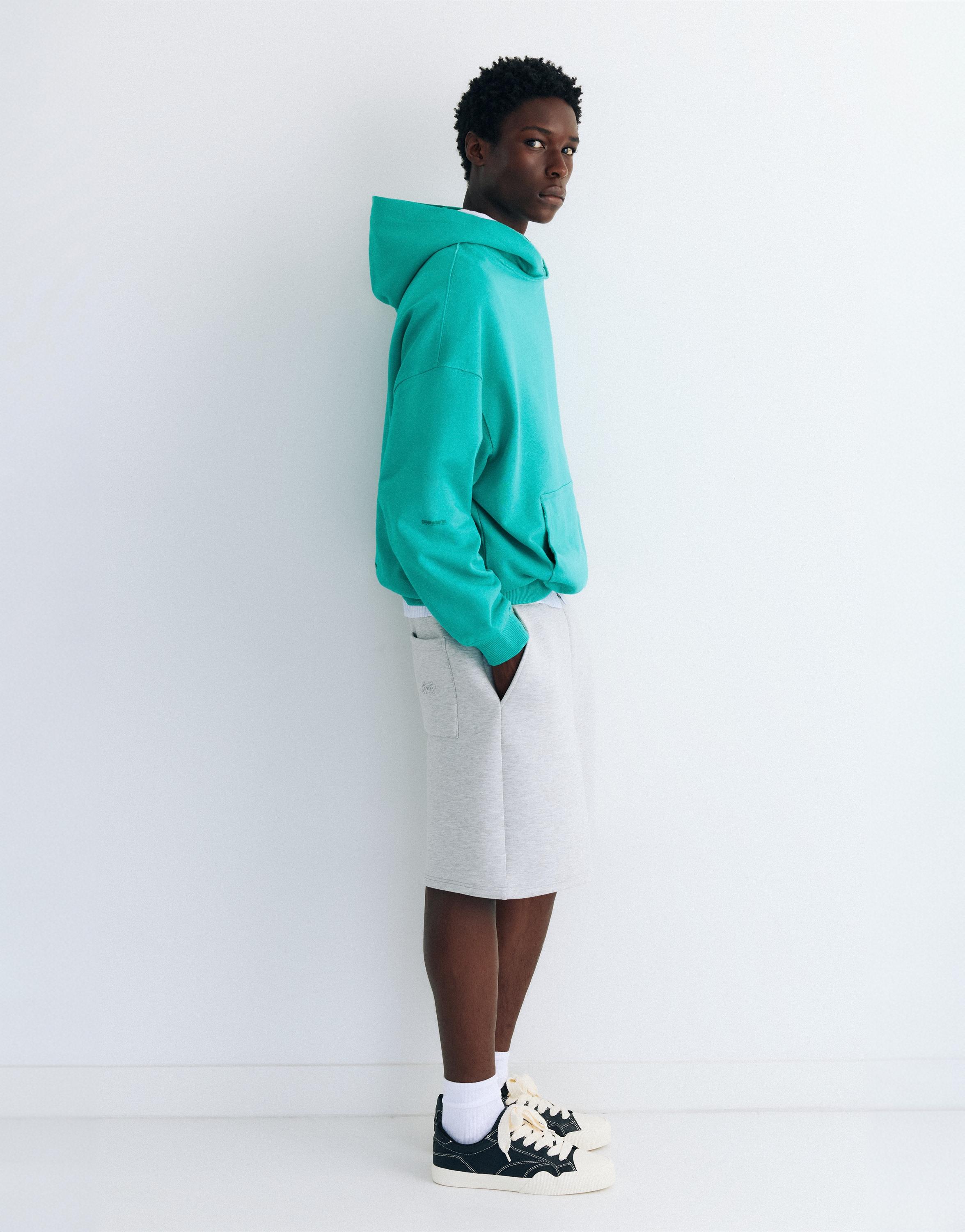 STWD boxy sweatshirt — Turquoise