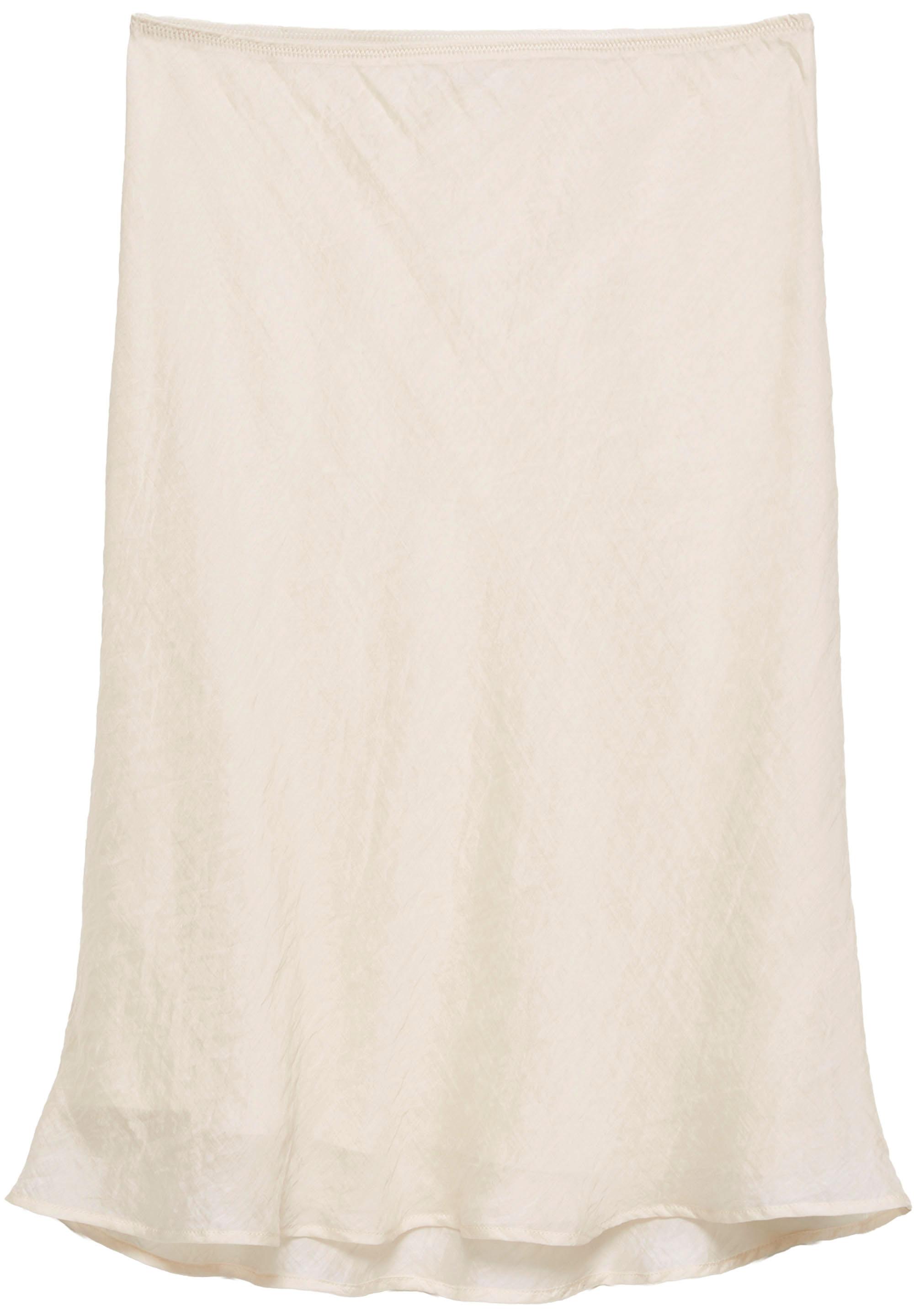 Chiffon midi skirt — Ice