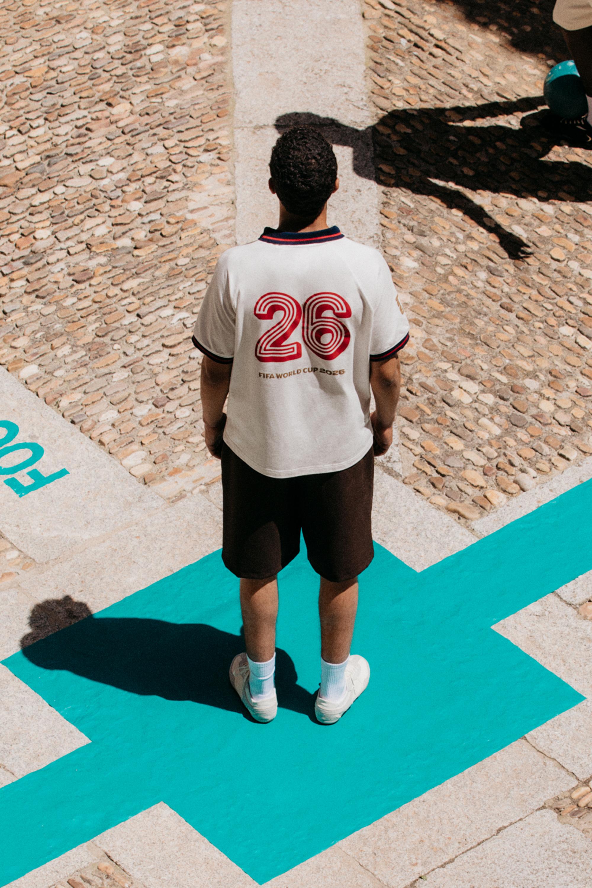 England FIFA WORLD CUP 26™ Polo Shirt — Off white