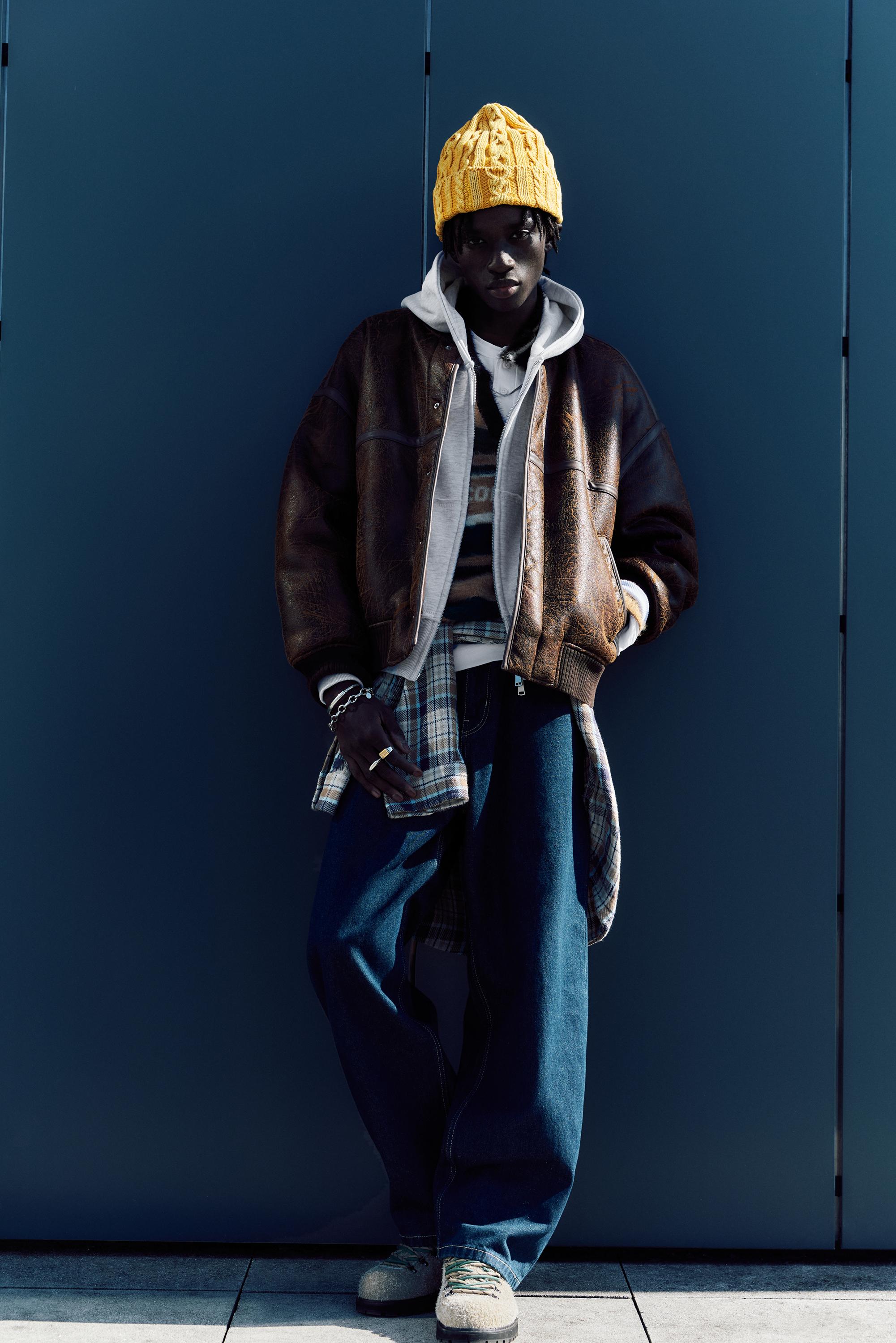 Relaxed fit baggy jeans — Indigo