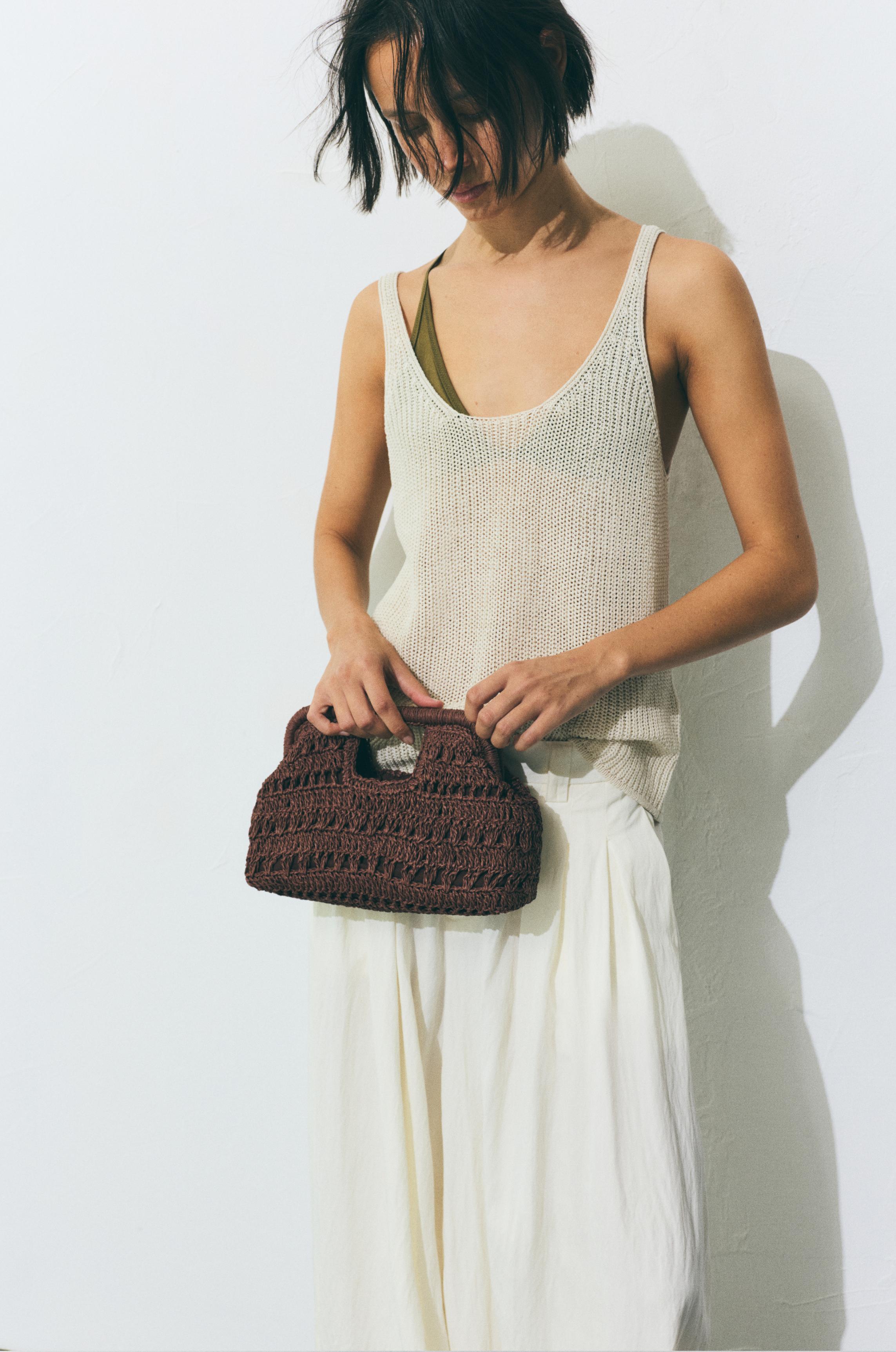 Örgü el çantası - Görsel 18