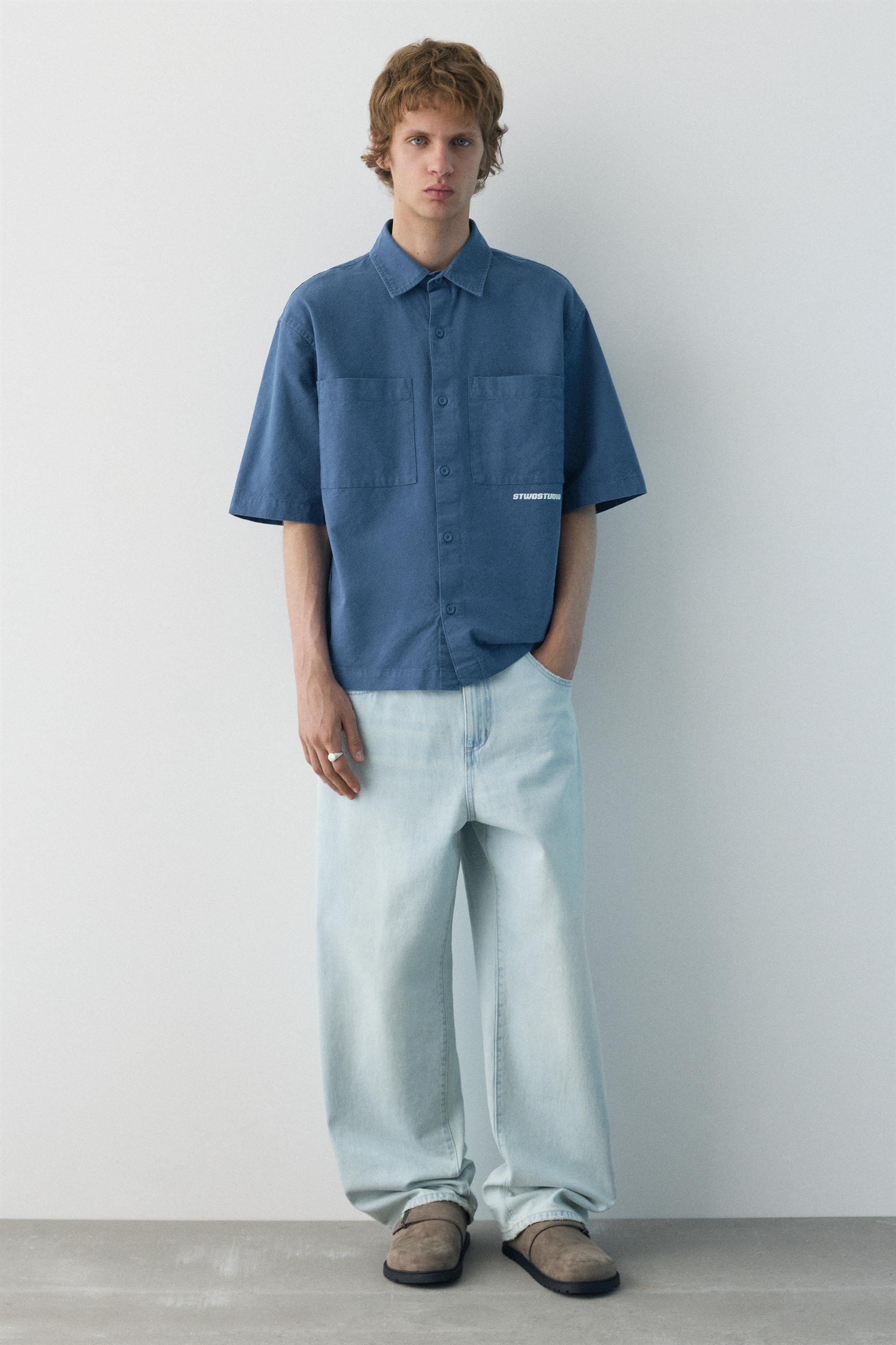 Kısa kollu STWD Studio gömlek - Görsel 11