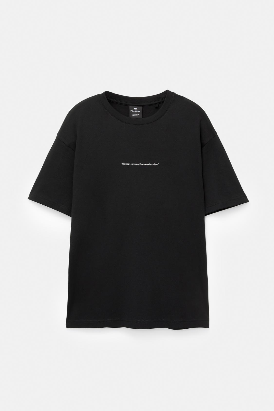 Sweat T Shirt Femme Pull And Bear Sweat à Manches Courtes à Motif