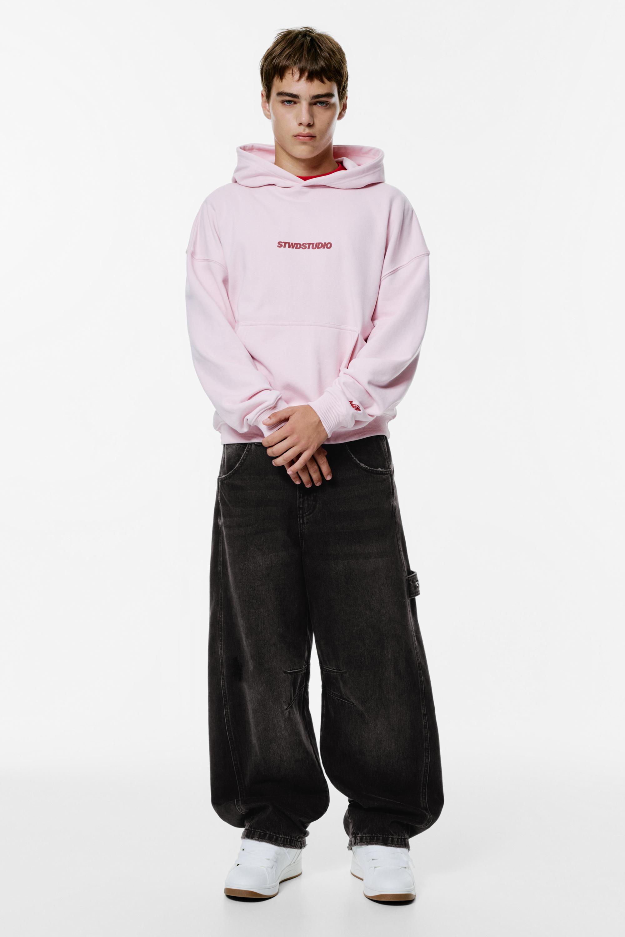 Balloon-Jeans Mit Taschenstickerei