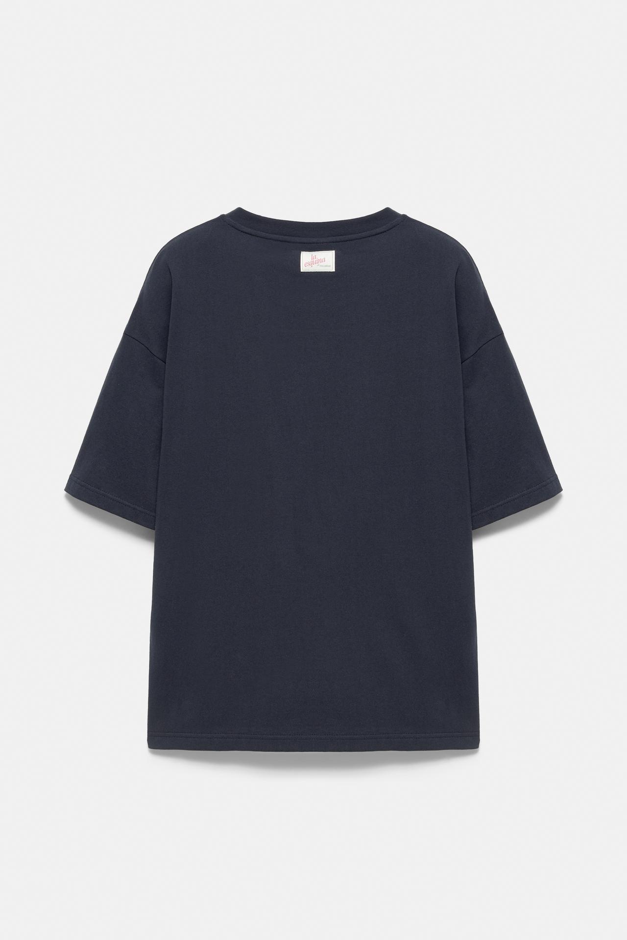 Neno A Coruña T-shirt — Navy