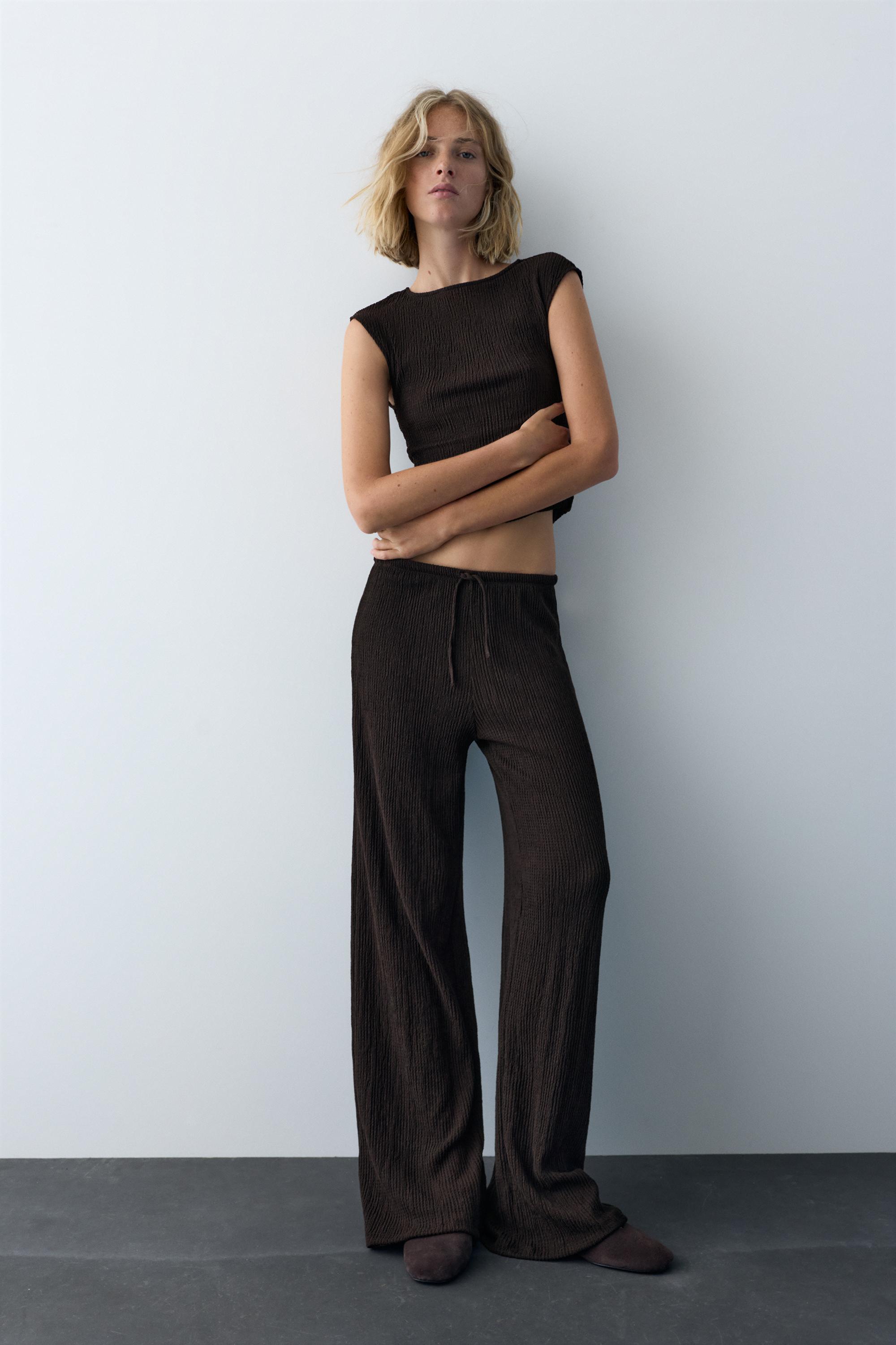 Calças Wide Leg Bambula