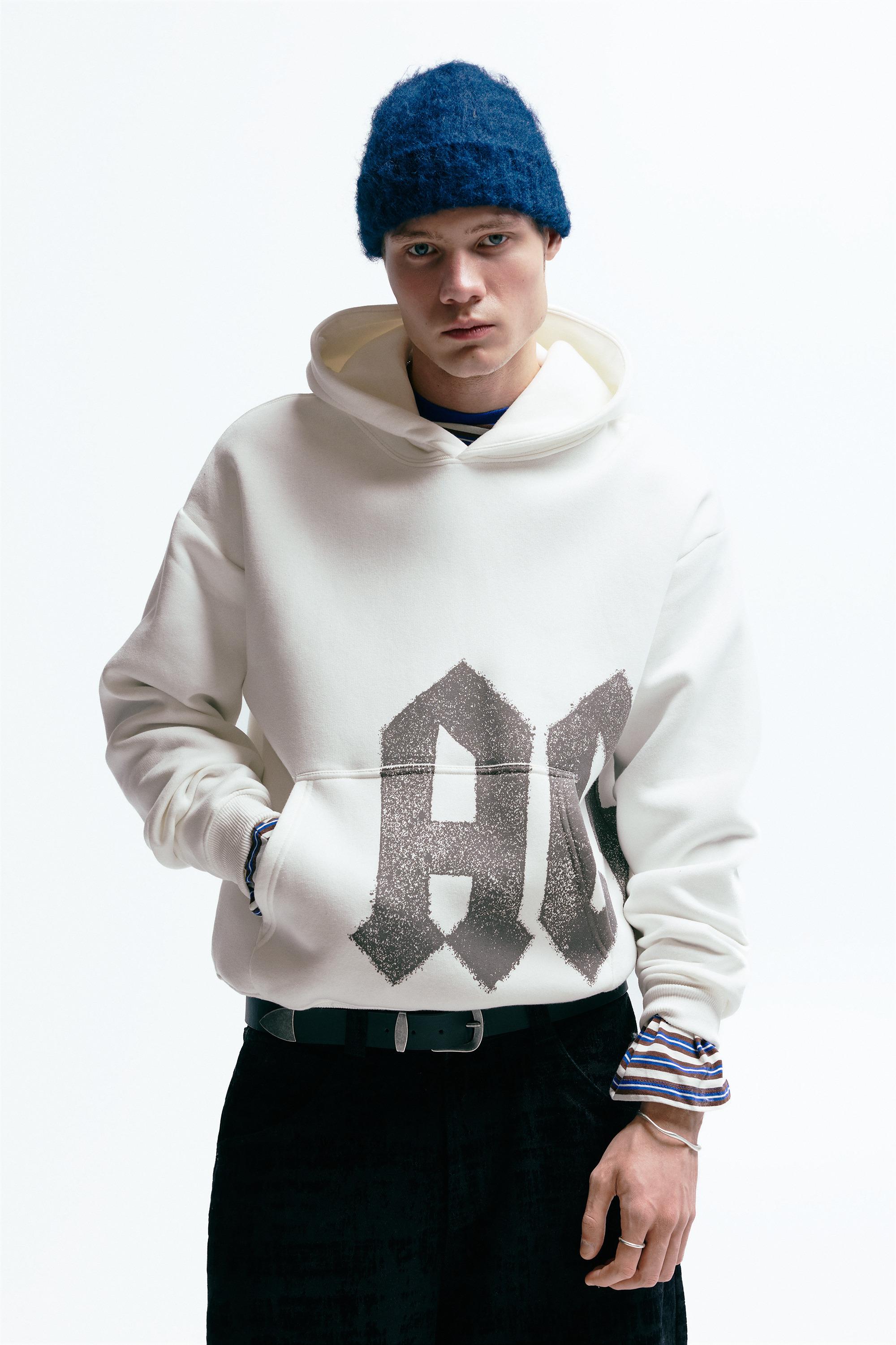 AC/DC hoodie — Off white