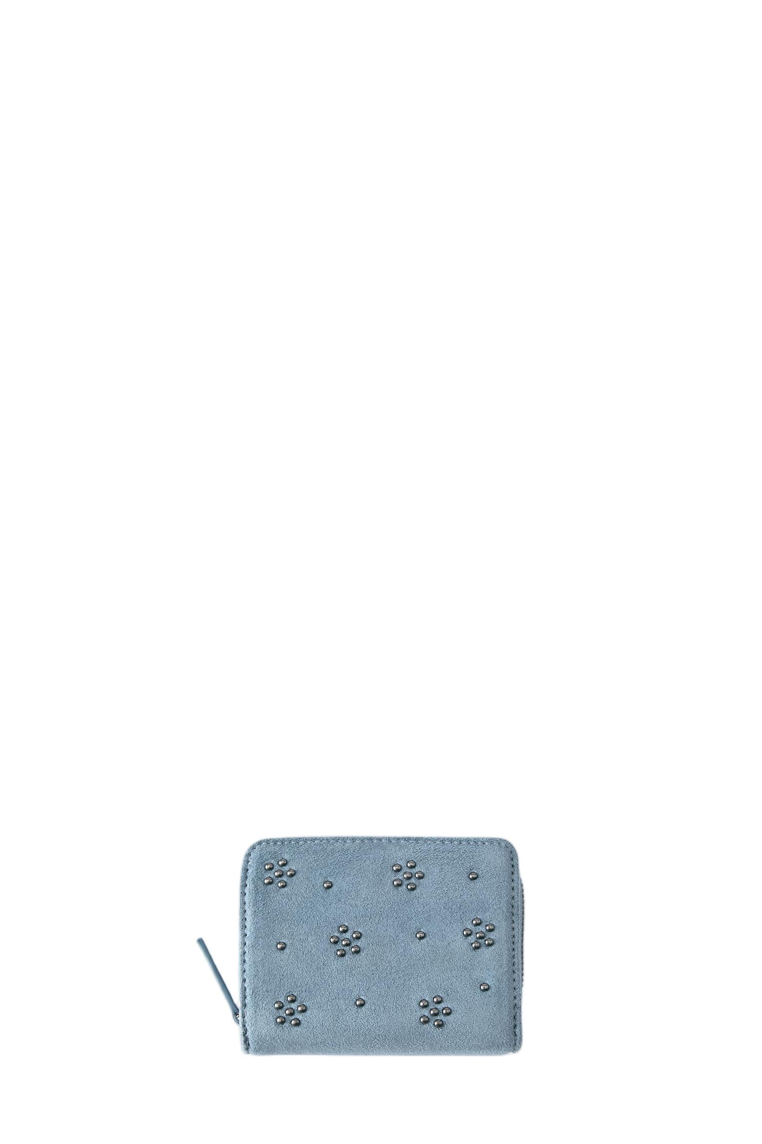 Studded wallet — Blue