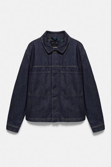 Denim jacket with pockets — Navy 8