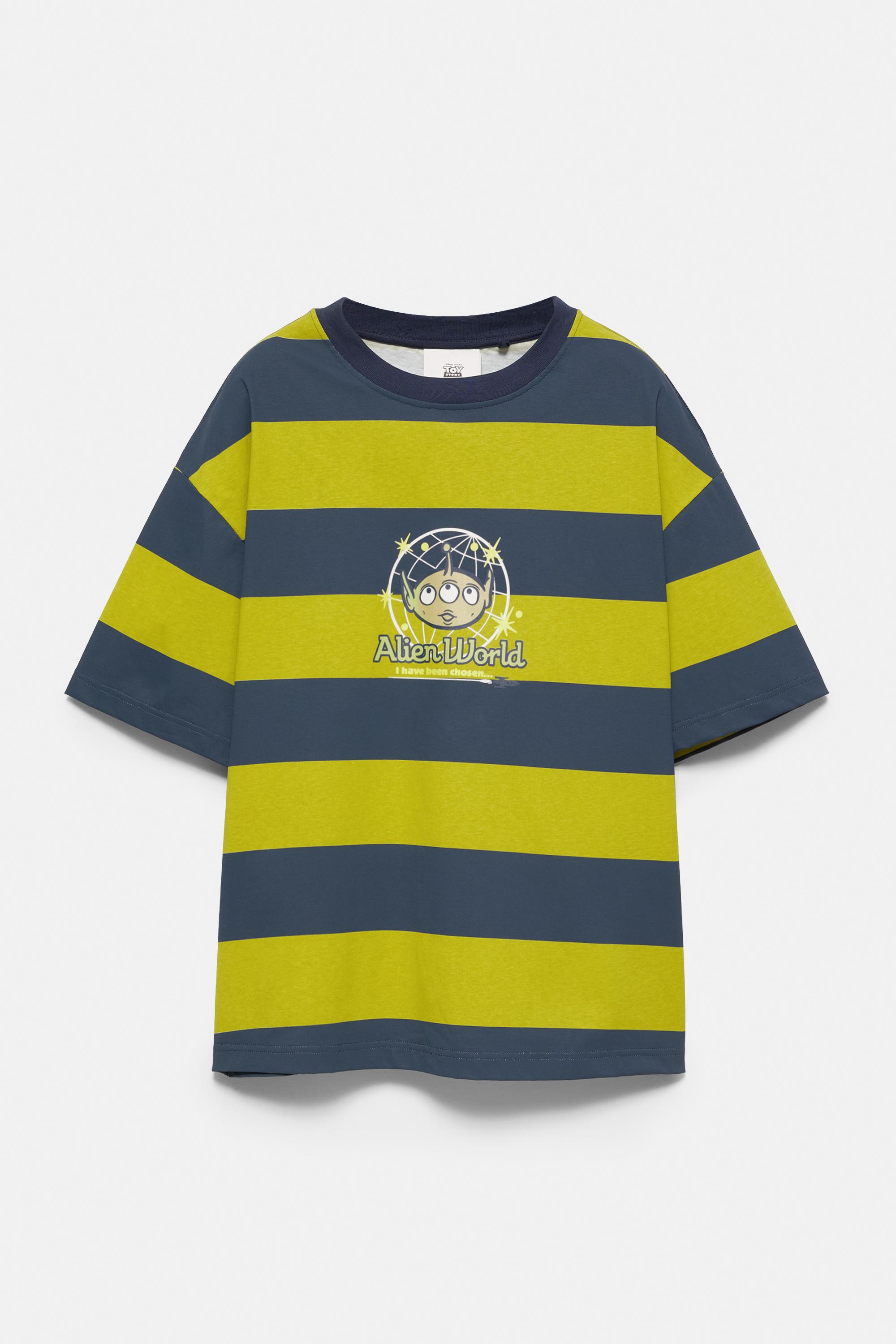 Toy Story striped T-shirt — Lime