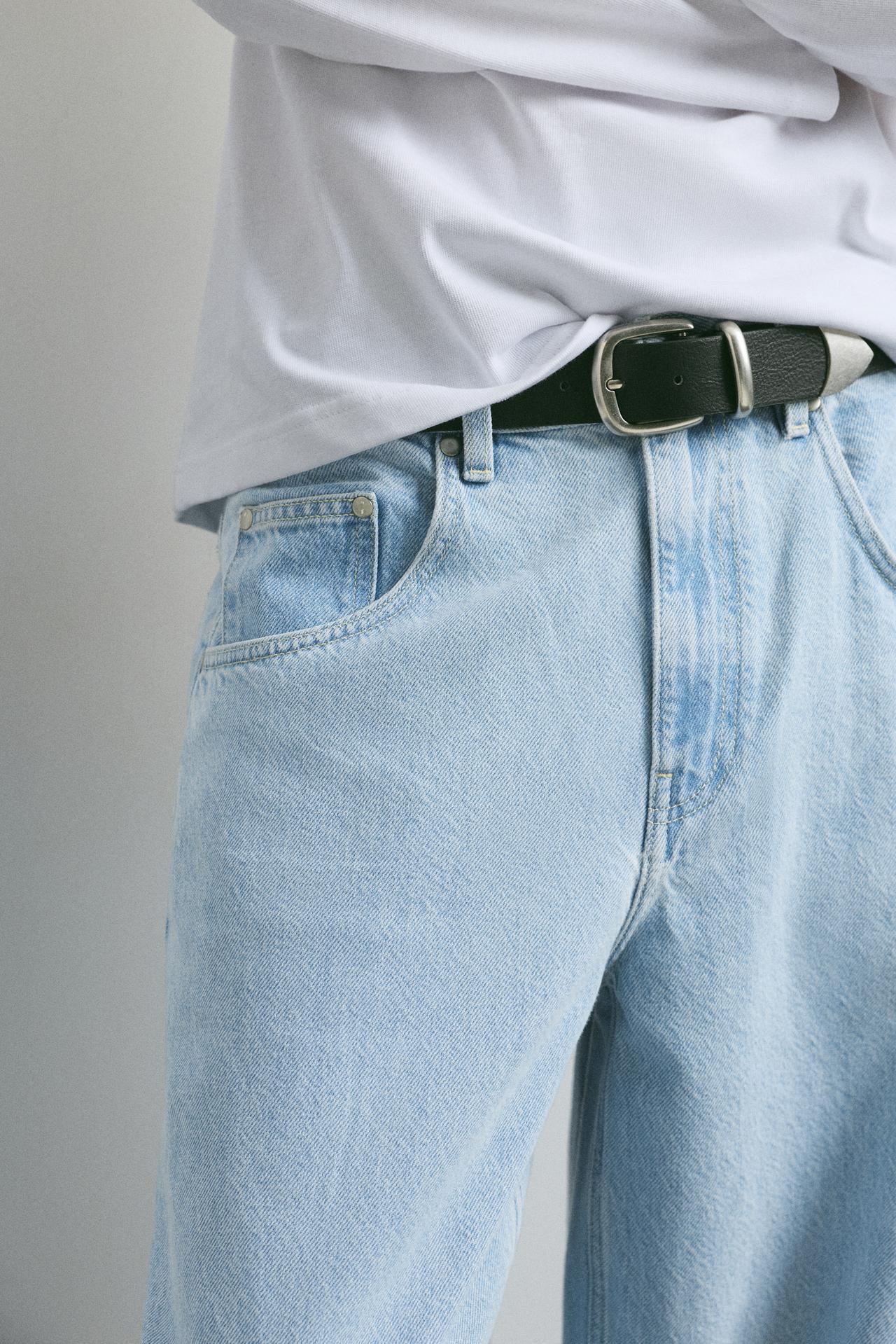 Barrel jeans — Pale blue