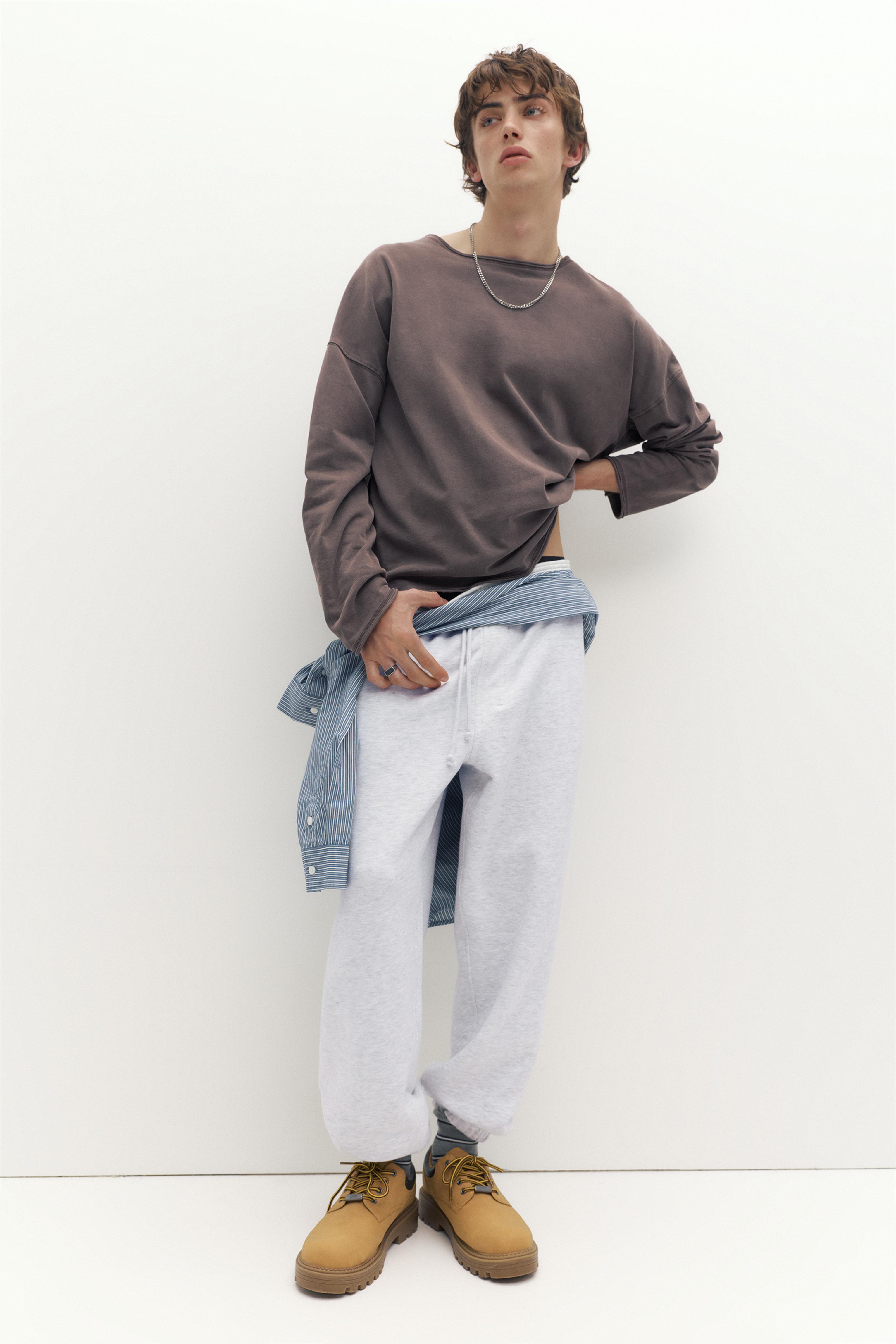 STWD tracksuit bottoms — Ice