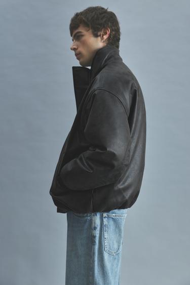 Leather effect jacket — Black 6