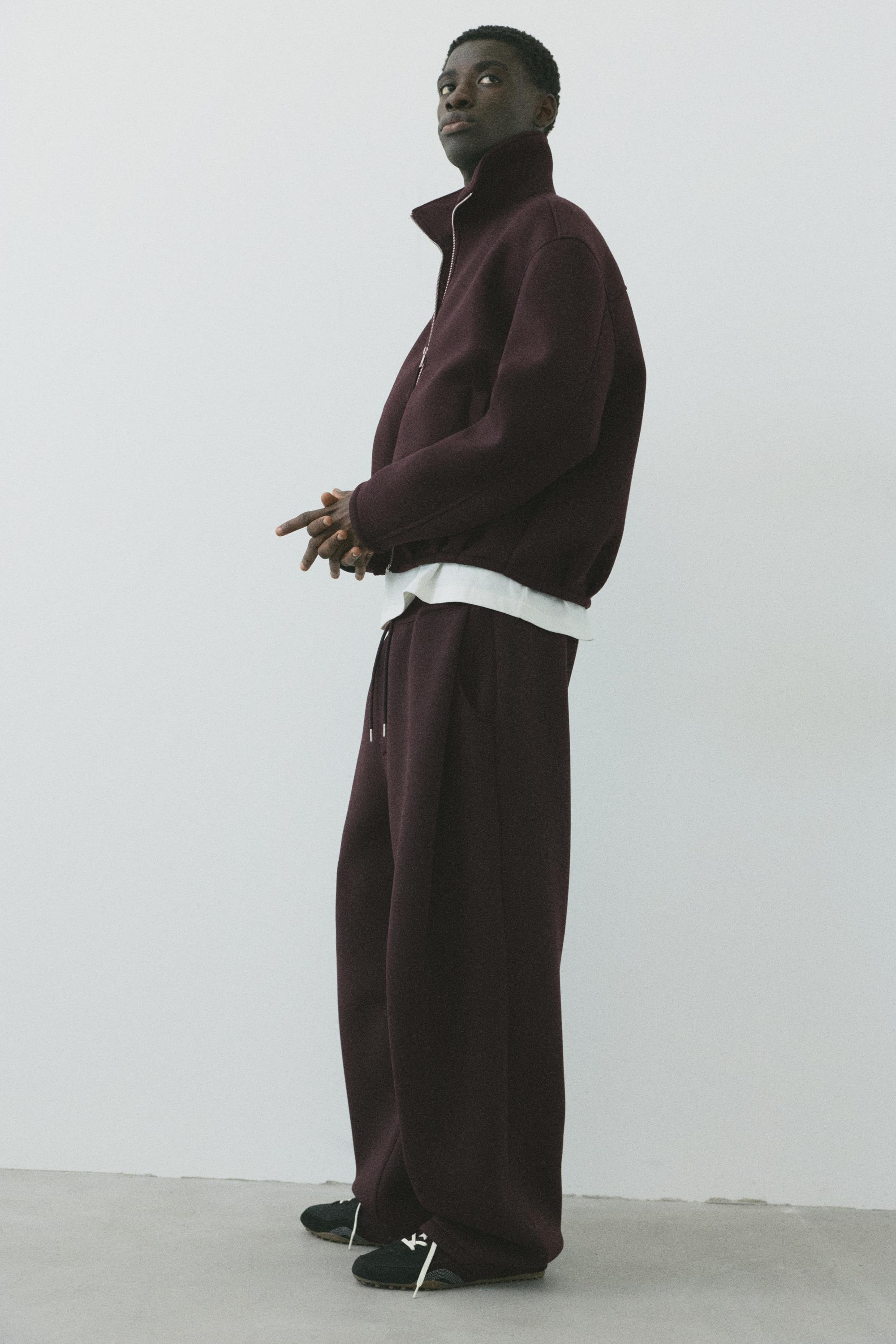 Relaxed fit sweatpants — Brown