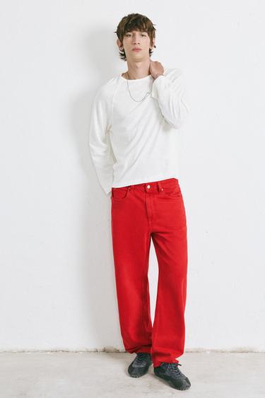 Baggy jeans — Red 1