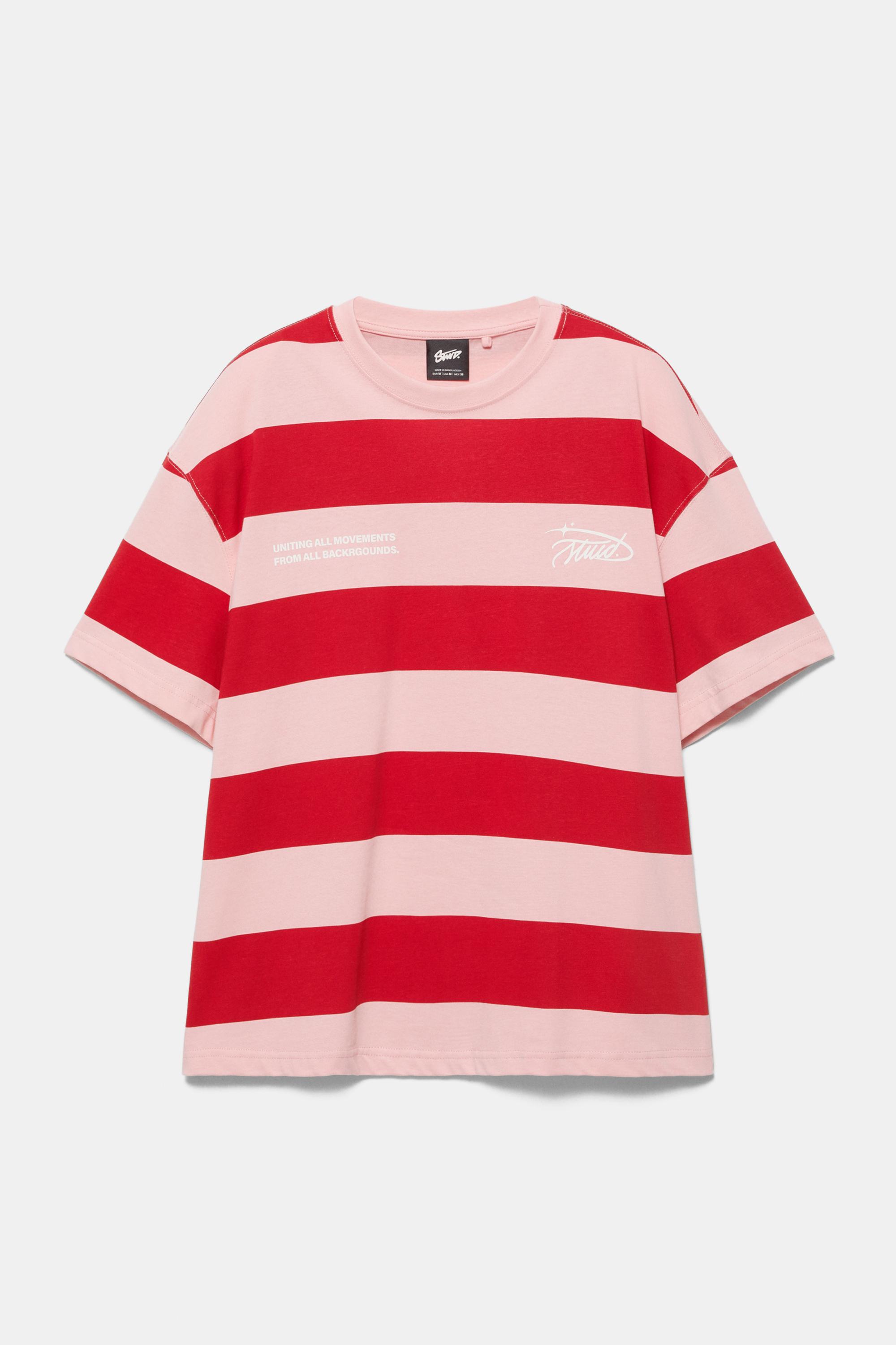 Kısa kollu çizgili tişört - Görsel 5