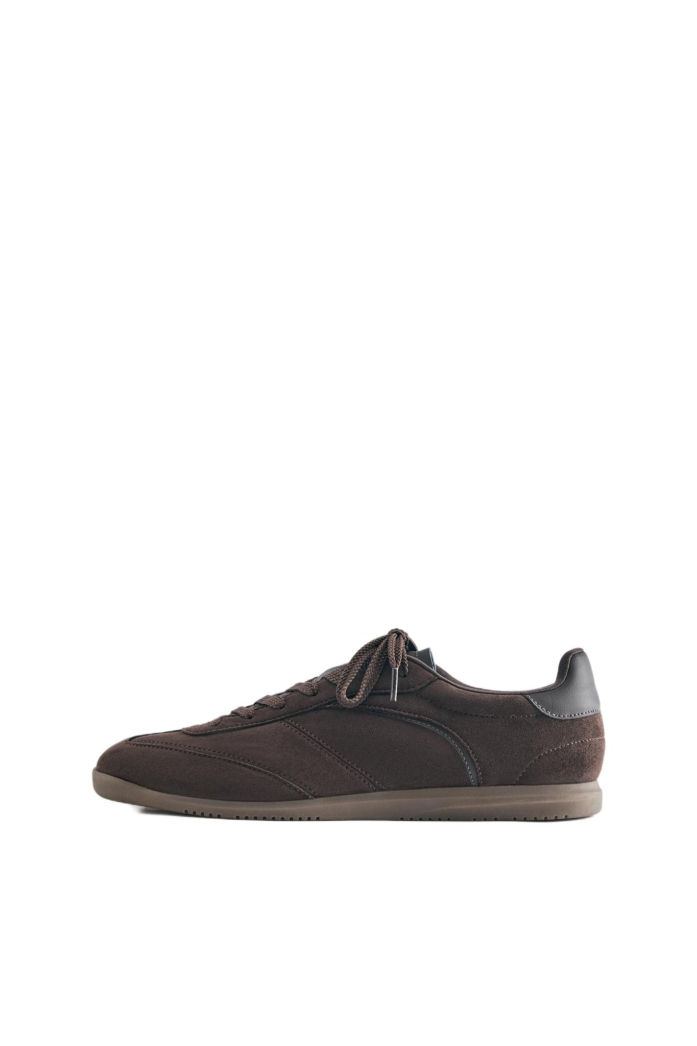 Slim trainers — Brown (alternate view)