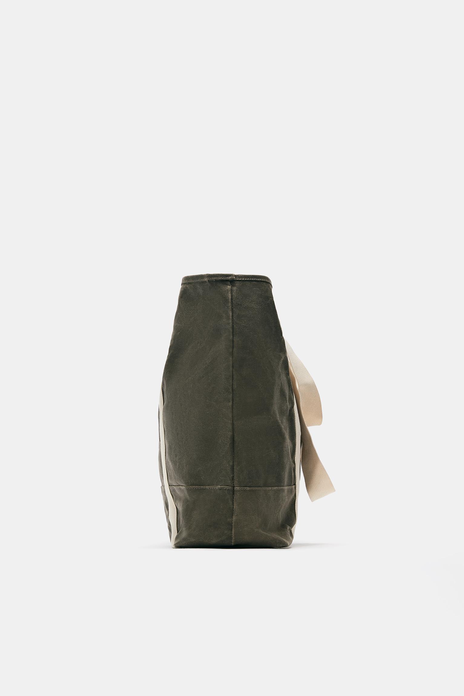 STWD eskitme görünümlü tote çanta - Görsel 40