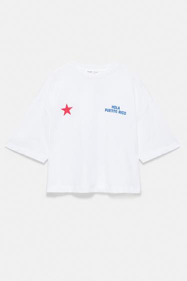 Puerto Rico graphic T-shirt — White 5